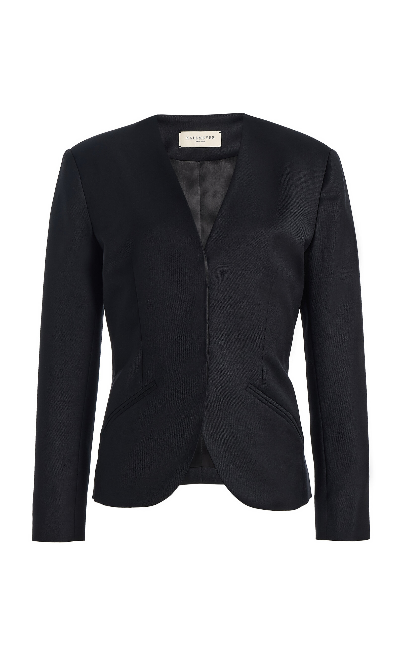 Kallmeyer Maor Wool-blend Blazer In Black