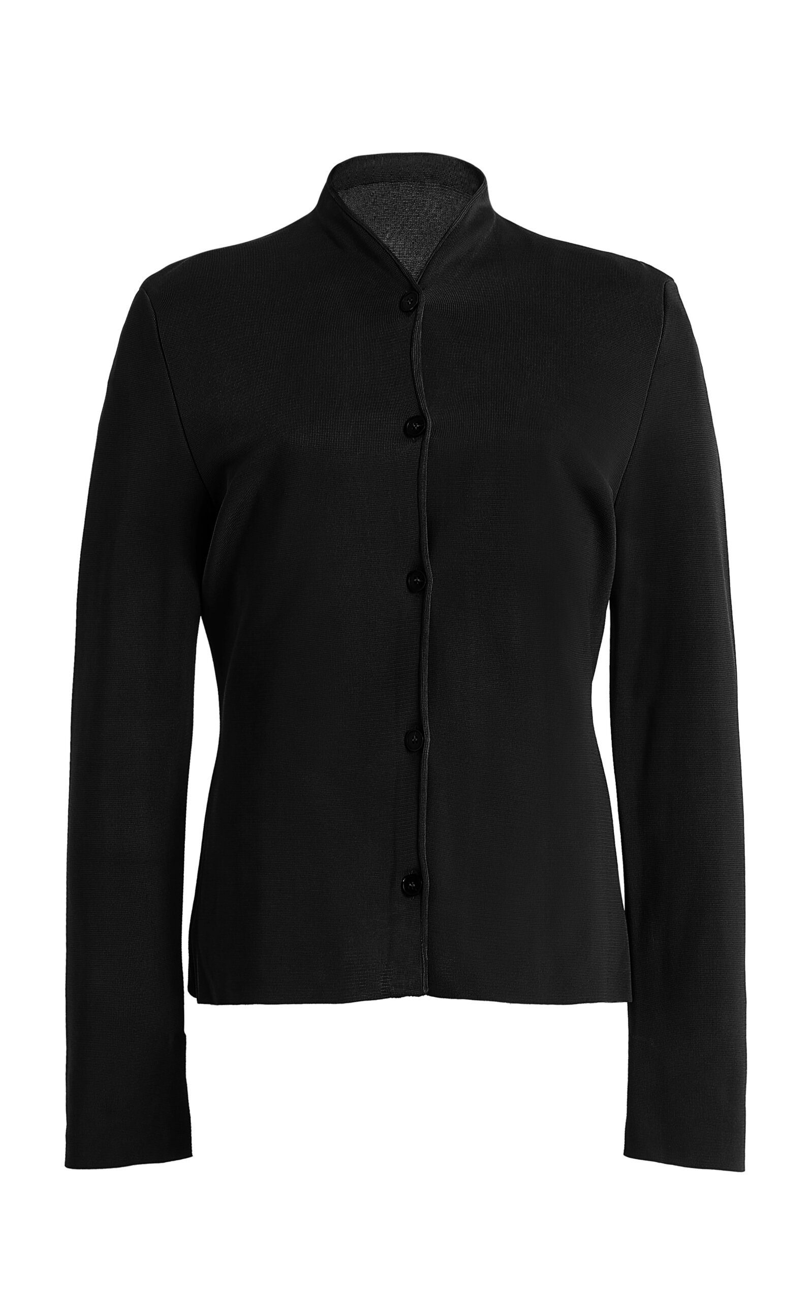 Kallmeyer Uri Standing Collar Jacket In Black
