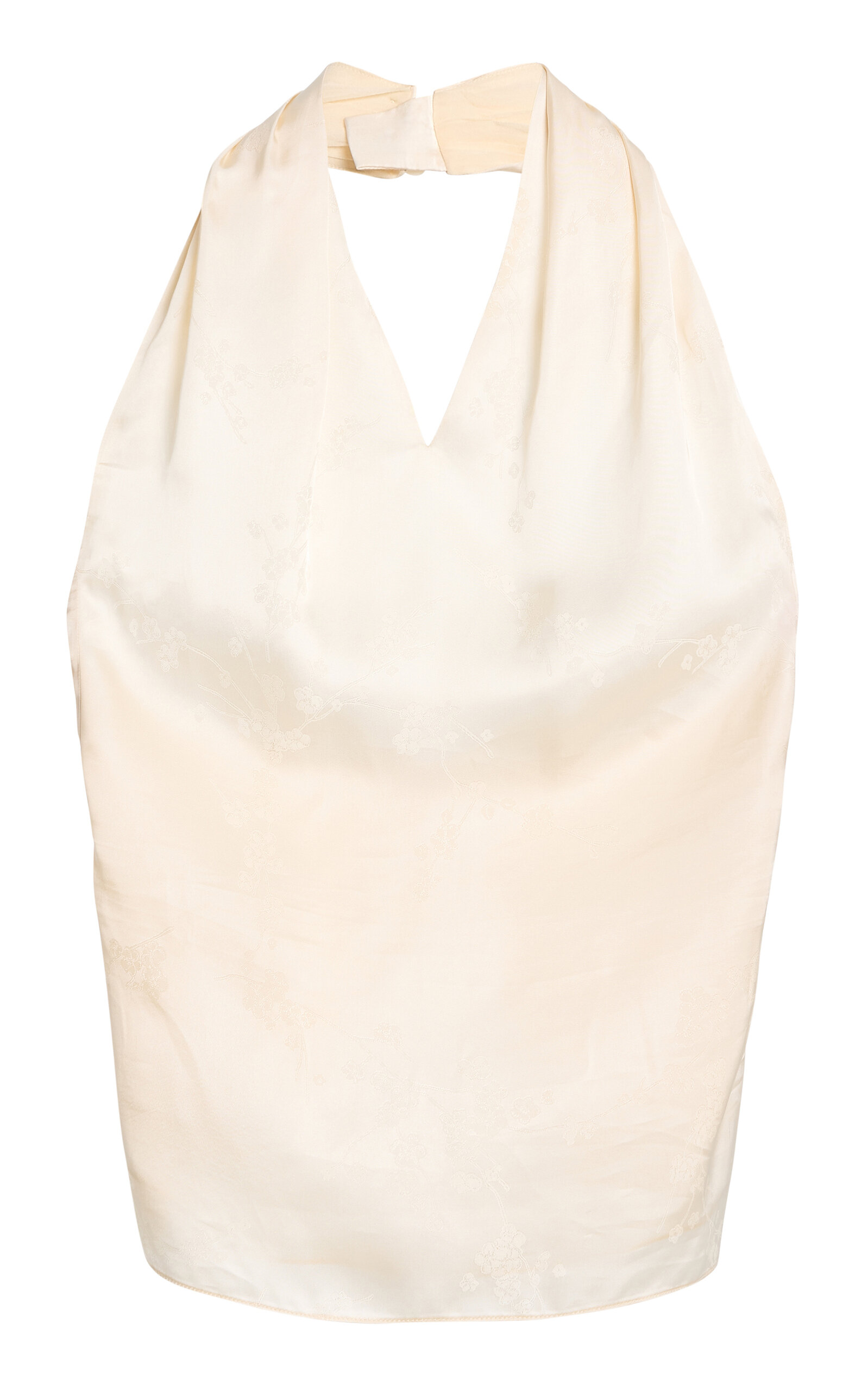 Kallmeyer Aviva Halter Top In Neutral