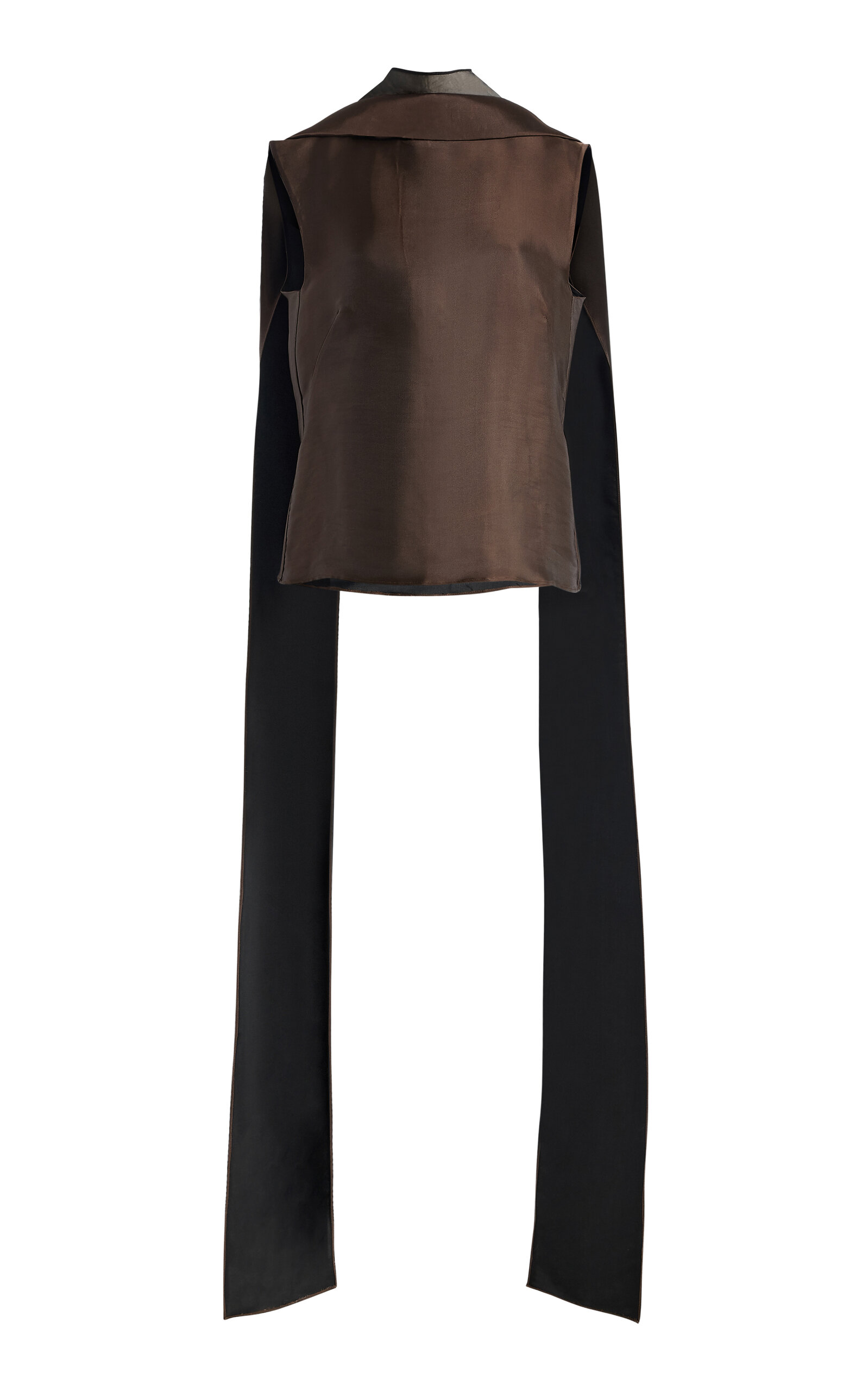 Kallmeyer River Scarf Top In Black