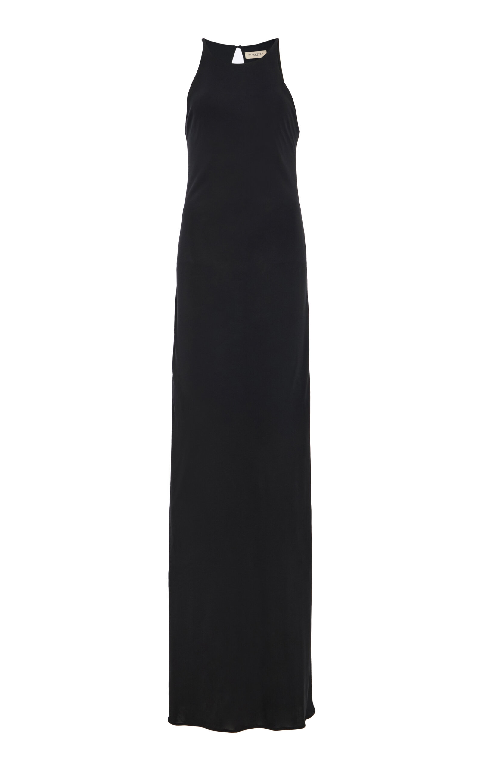 Kallmeyer Frances Scoop Neck Maxi Dress In Black