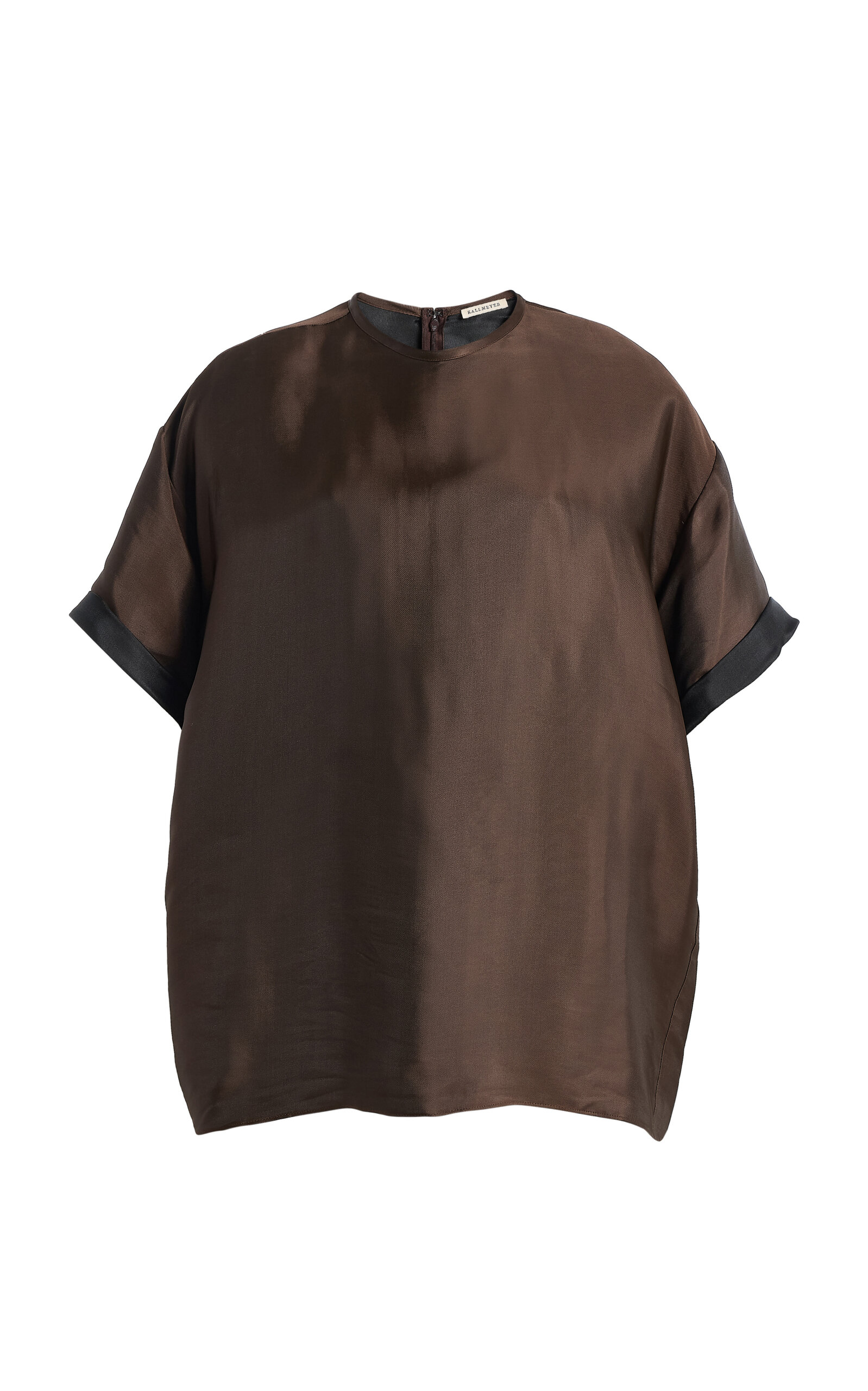 Kallmeyer Otis Boxy T-shirt In Brown