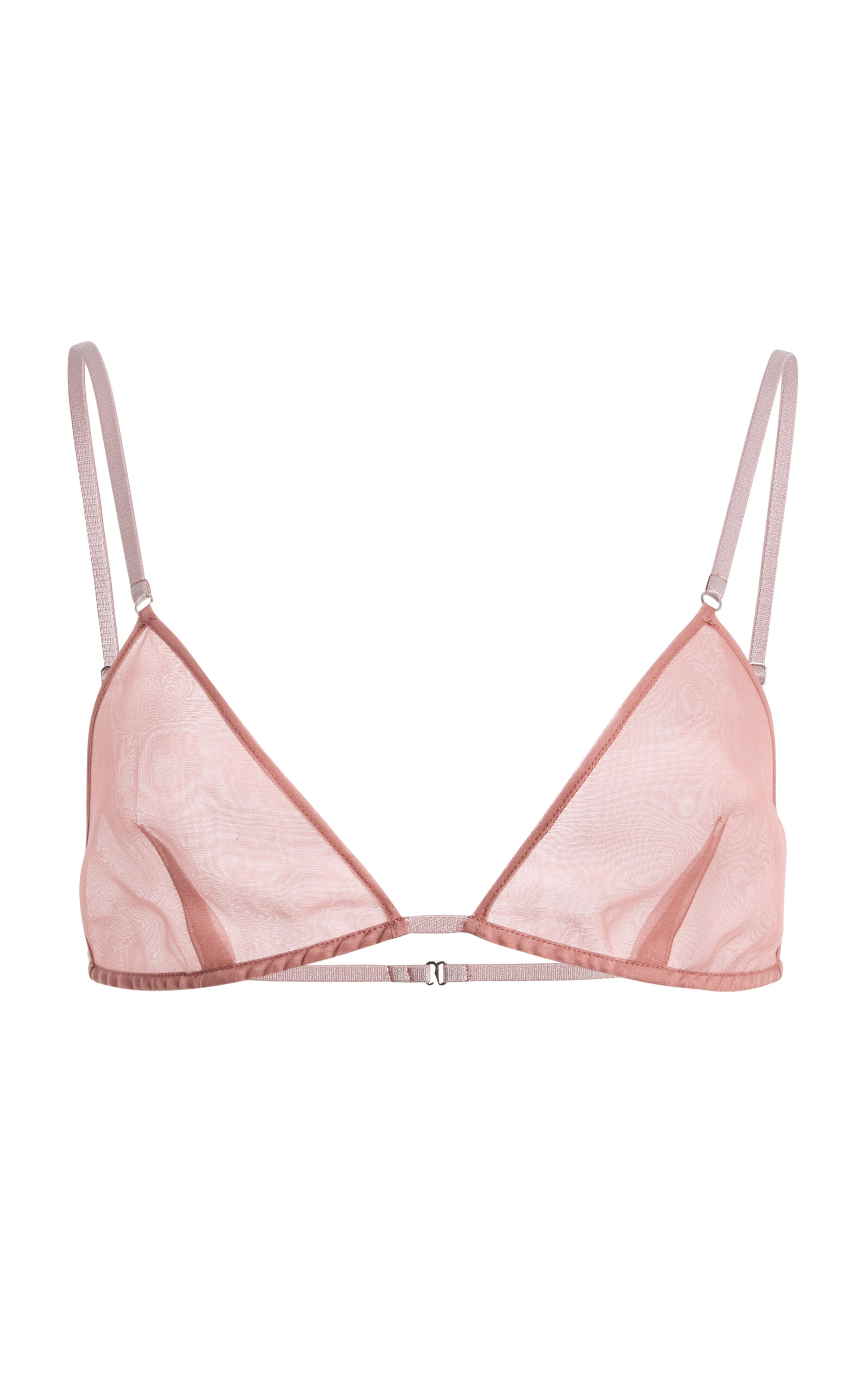 Kallmeyer Dallas Silk Bralette In Pink