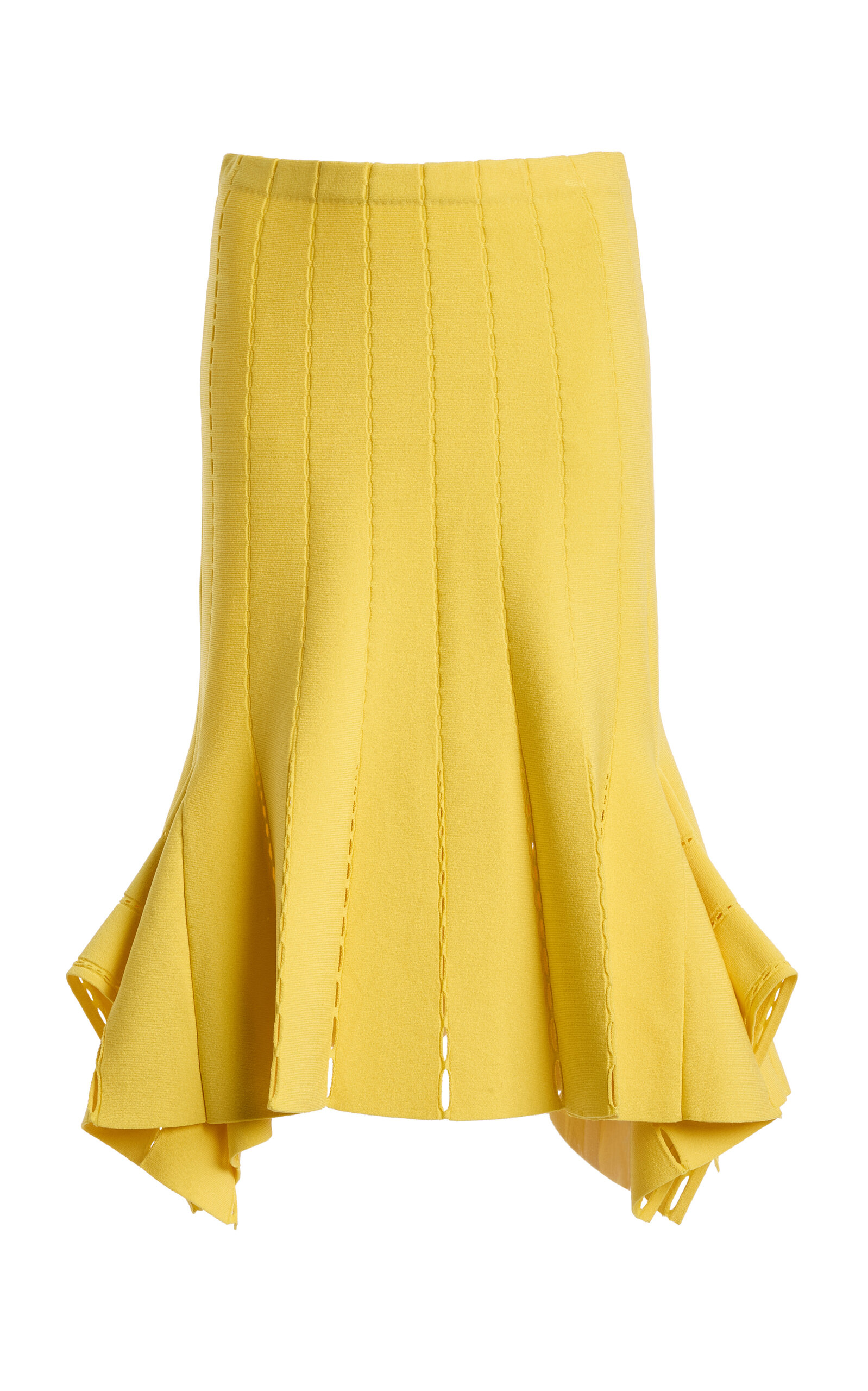 Proenza Schouler Calla Knit Knee-Length Skirt - Moda Operandi