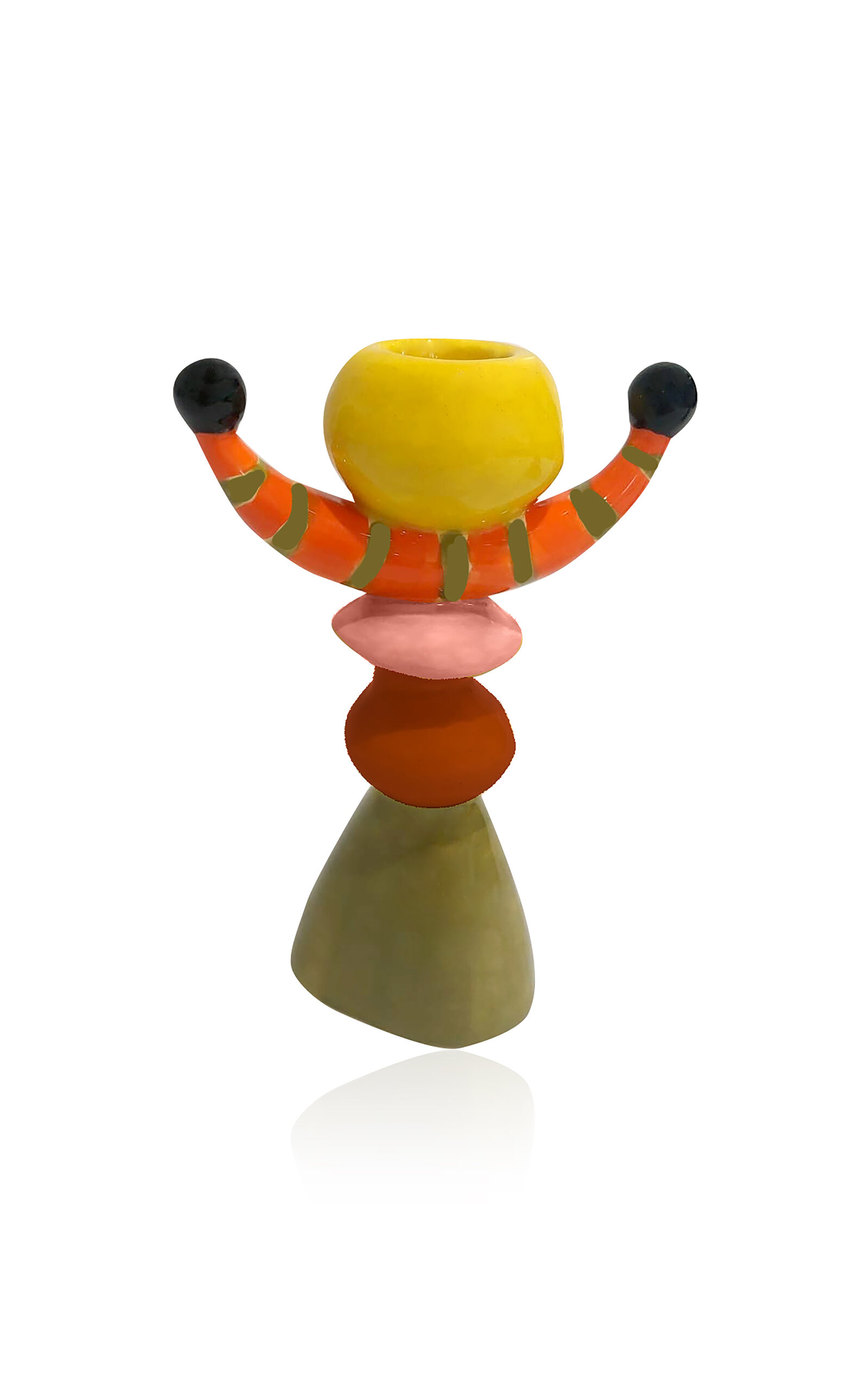 Laetitia Rouget - Moon Croissant Candleholder - Multi