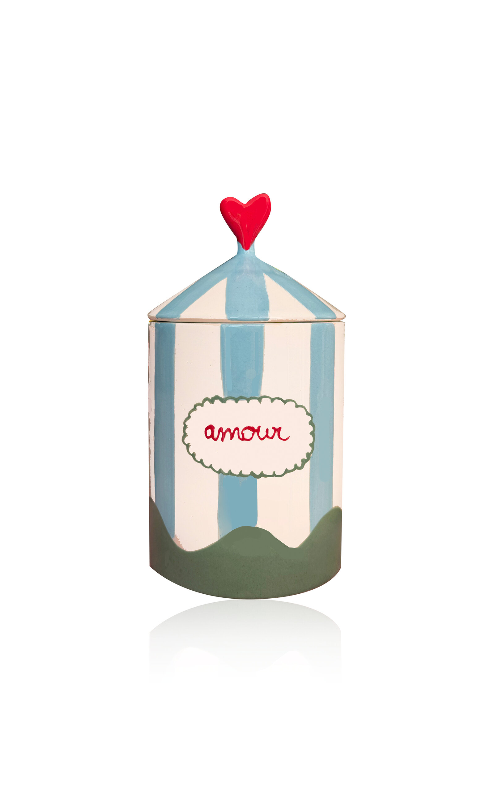 Laetitia Rouget - Amour Heart Lidded Box - Multi