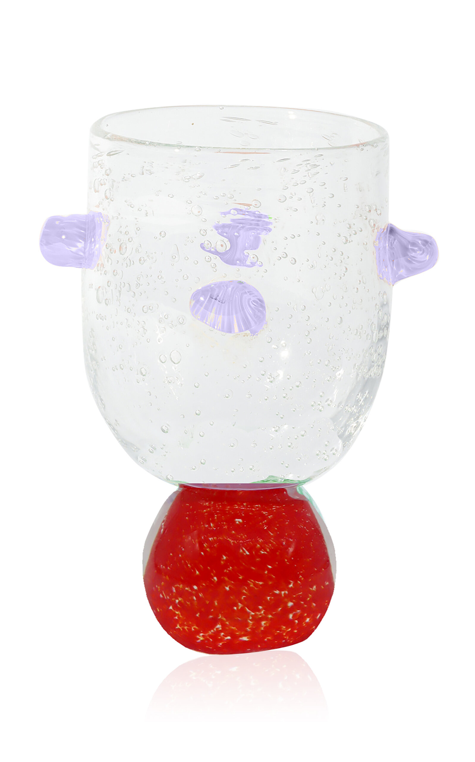 Laetitia Rouget - Ana Glass Red And Lilac - Multi