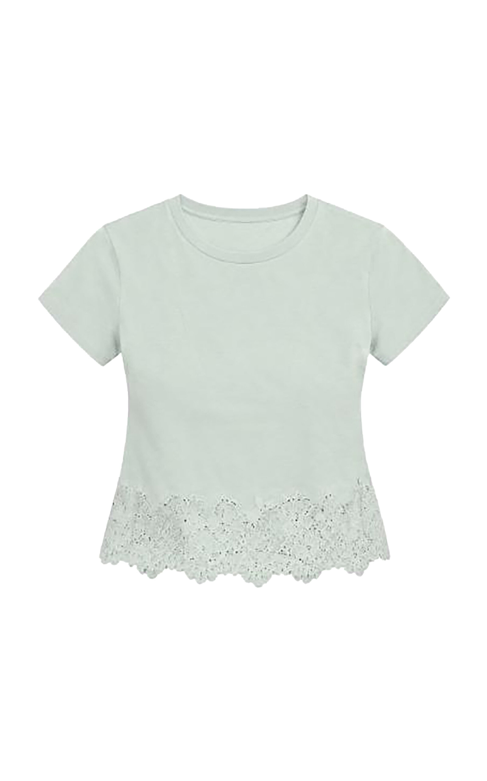 LoveShackFancy Avelina Cotton Tee - Moda Operandi