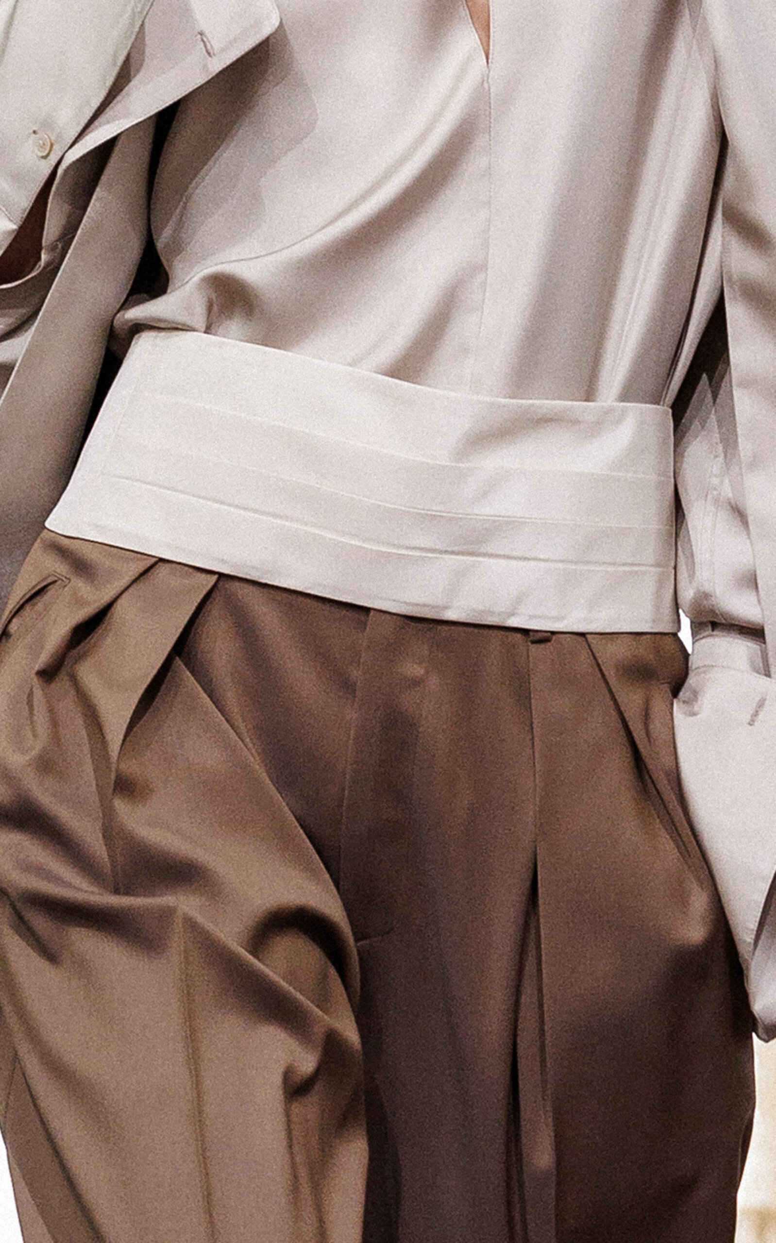 Kallmeyer Cummerbund In Ivory