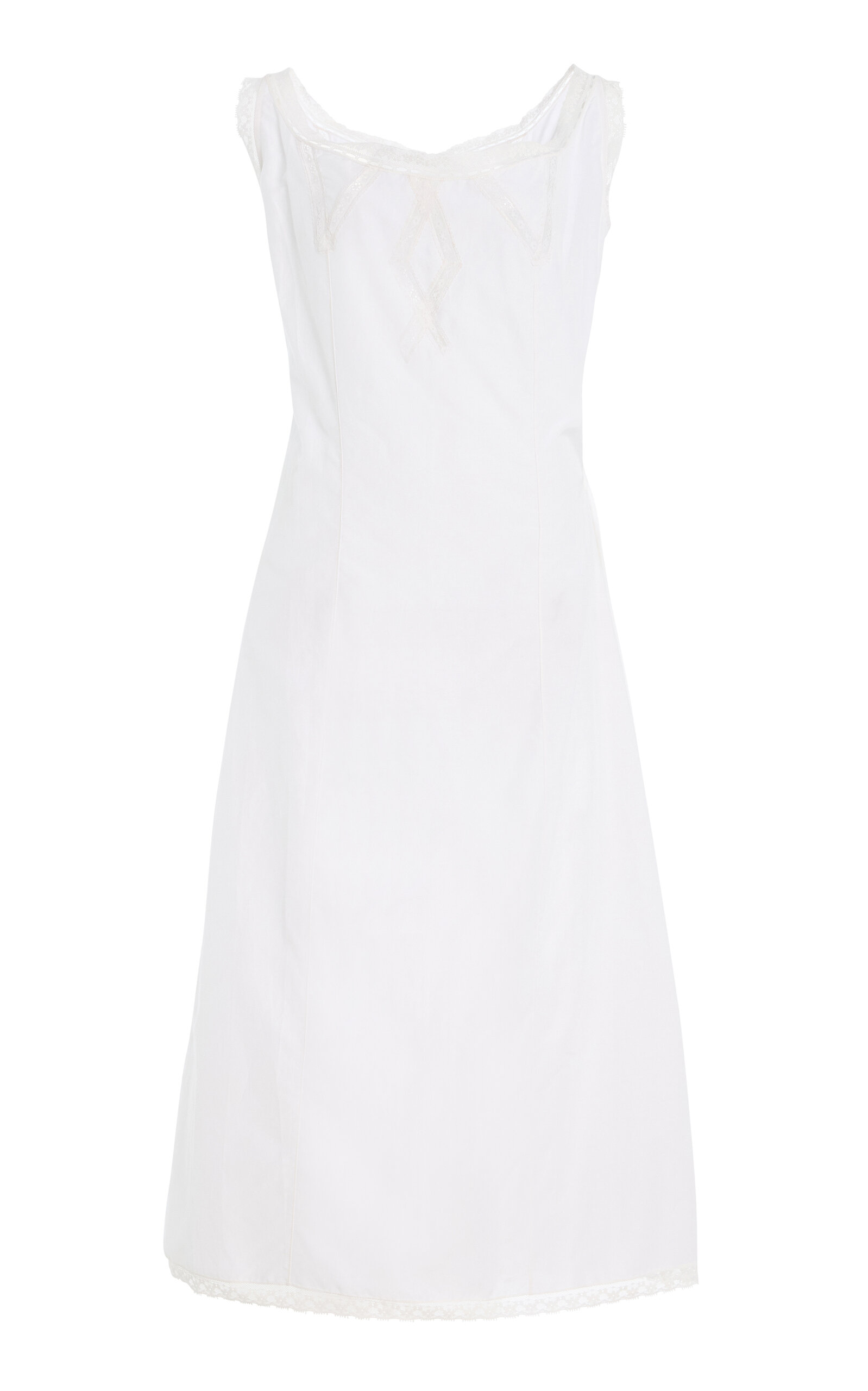Colleen Allen Off-the-shoulder Silk Cotton Voile Dress In White