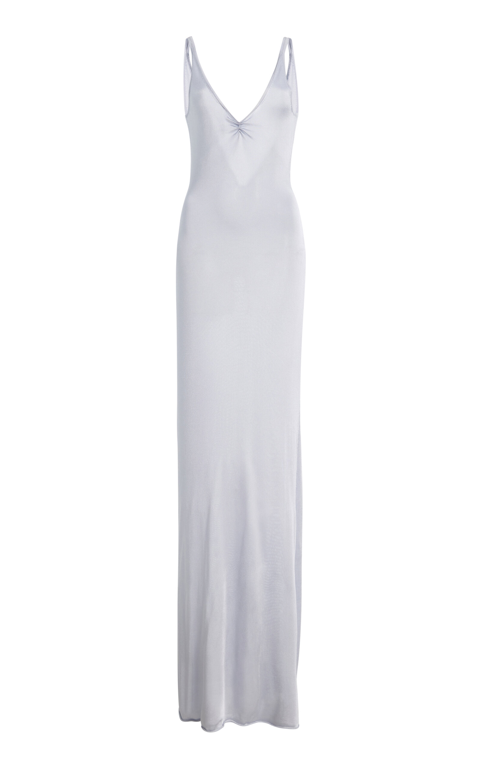 Colleen Allen Ballet Knit Dress In White