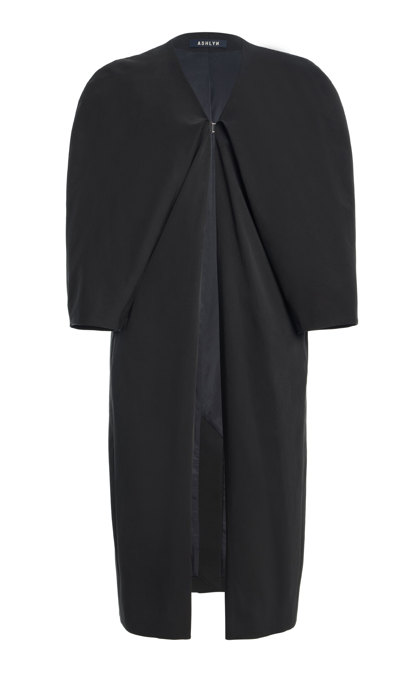 Ashlyn Blythe Cotton Coat In Black