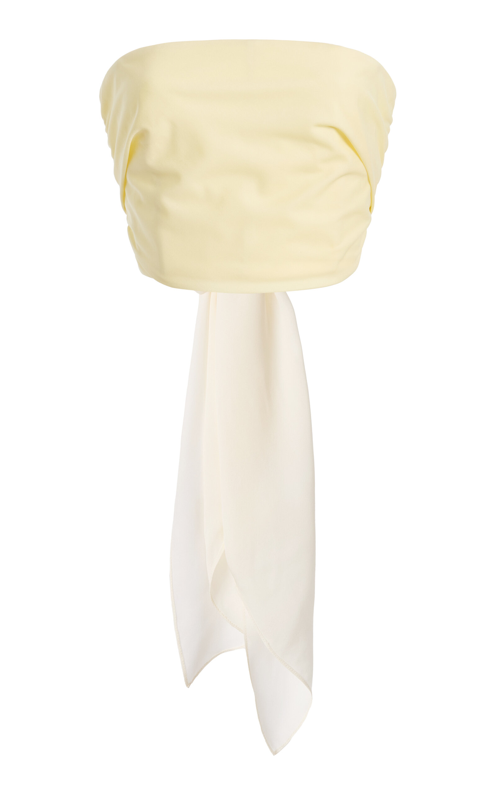 Rosie Assoulin Swagger Bandeau Silk Top - Moda Operandi