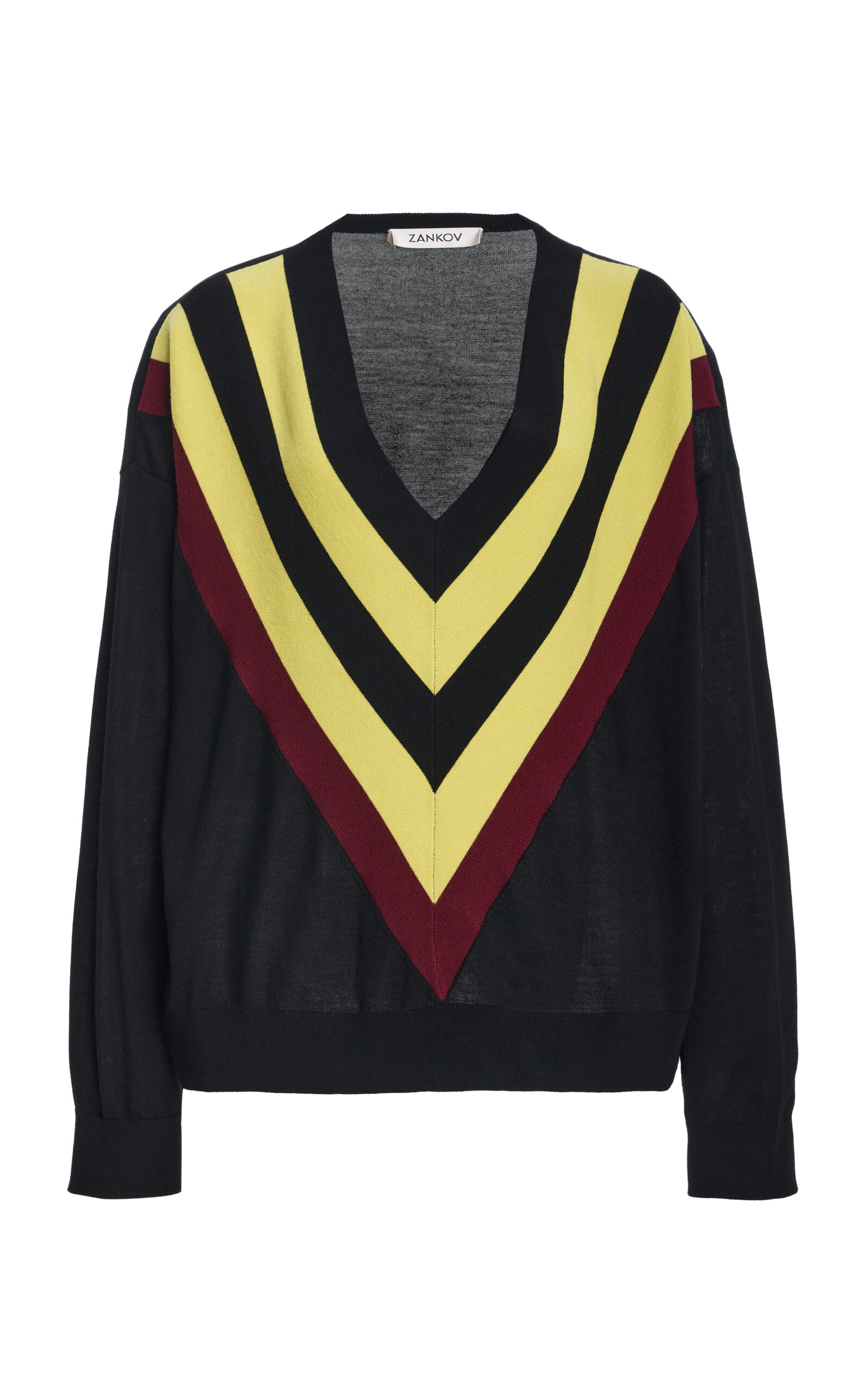 Zankov Aleksei Wool Sweater In Multi