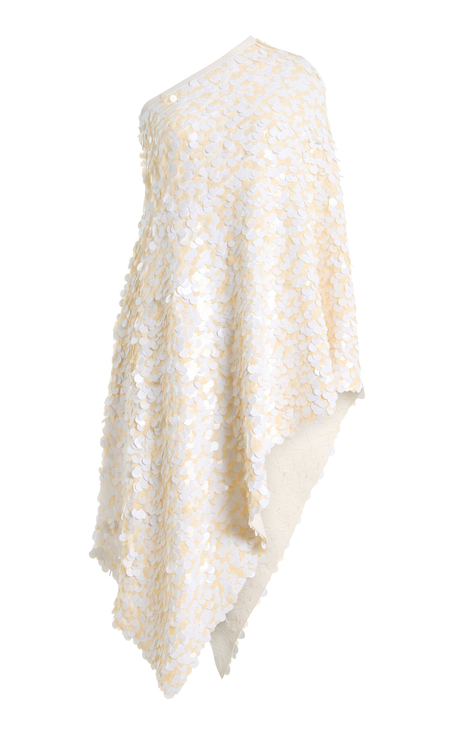 Zankov Delania Draped Top In White