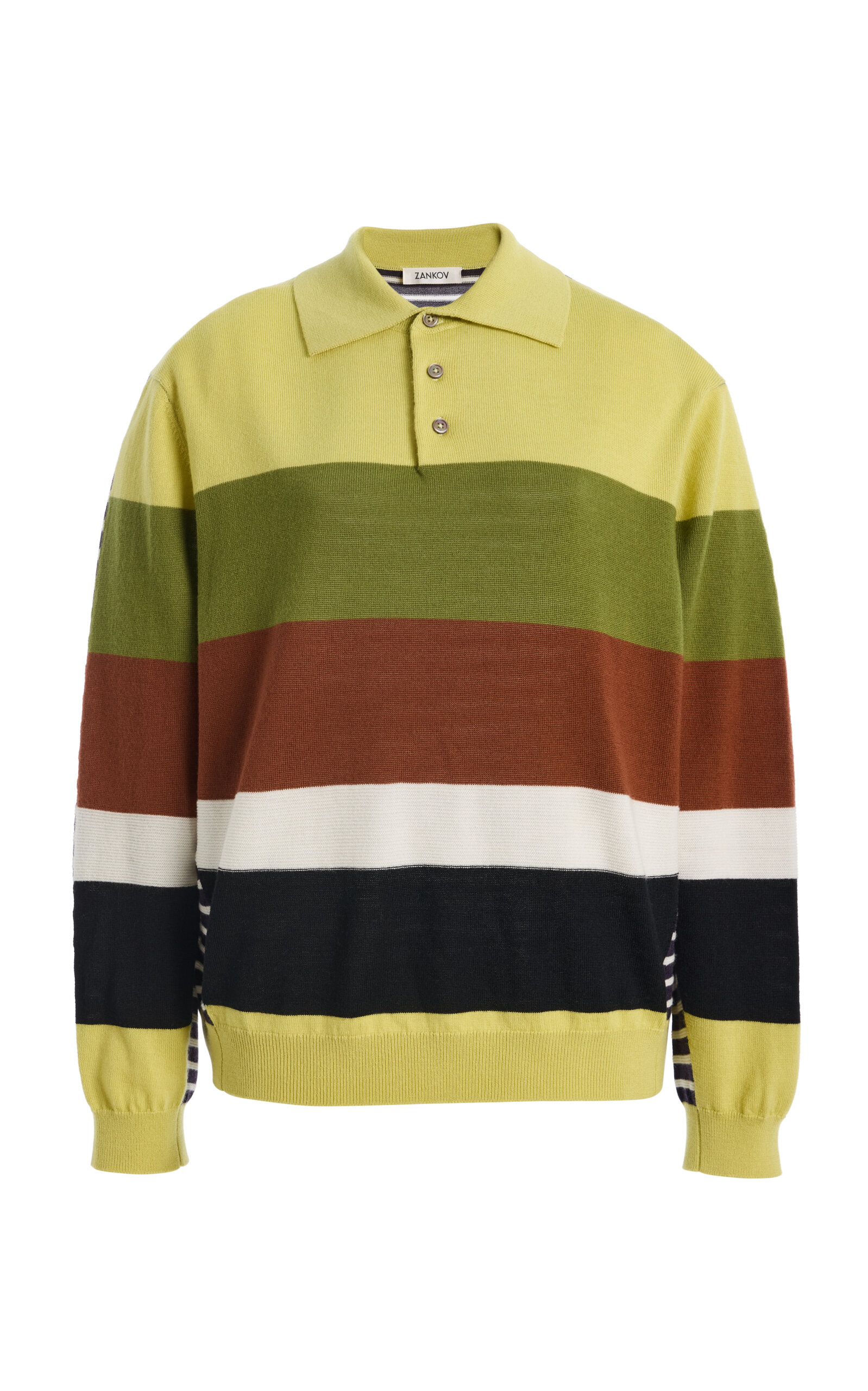 Zankov Ryan Stripe Wool Sweater