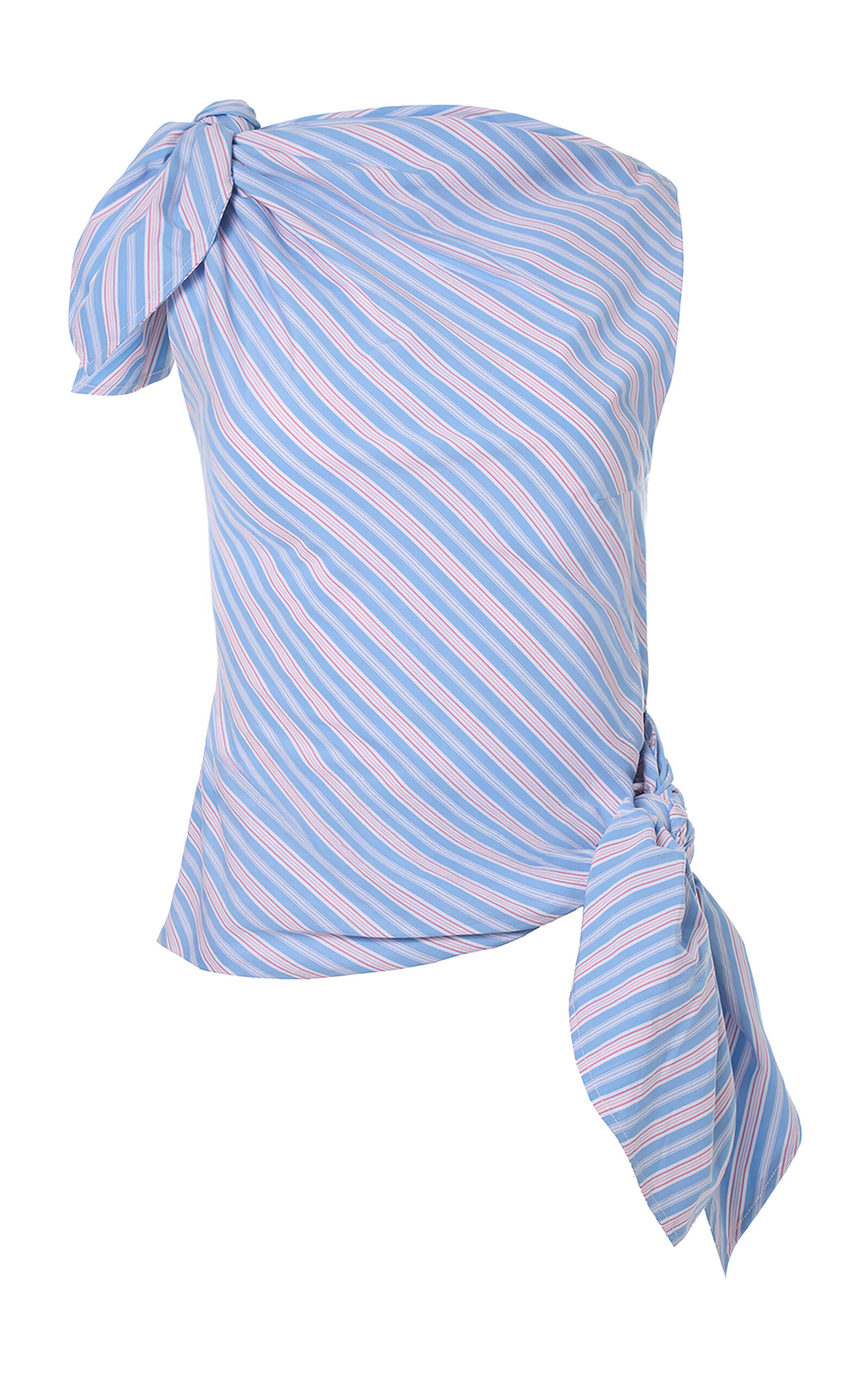 MONSE Knotted Cotton Top - Moda Operandi