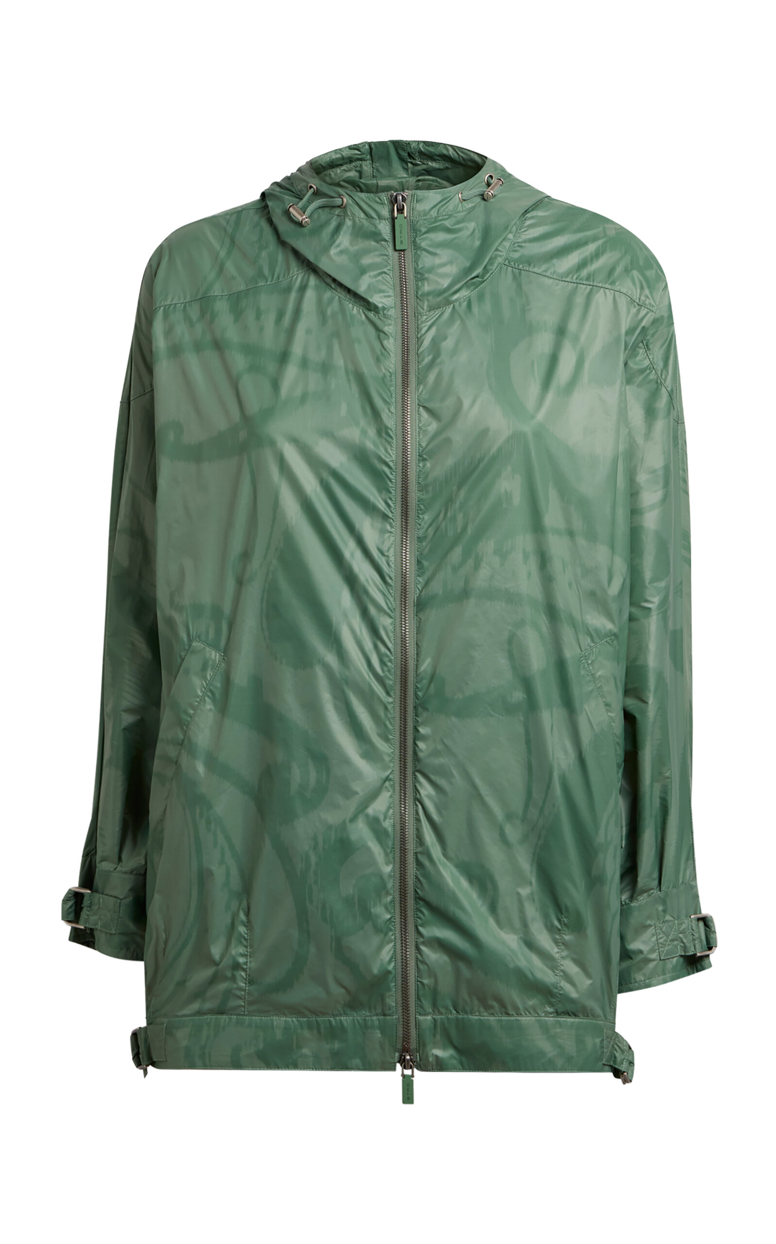 Etro Relaxed Jacket In Green