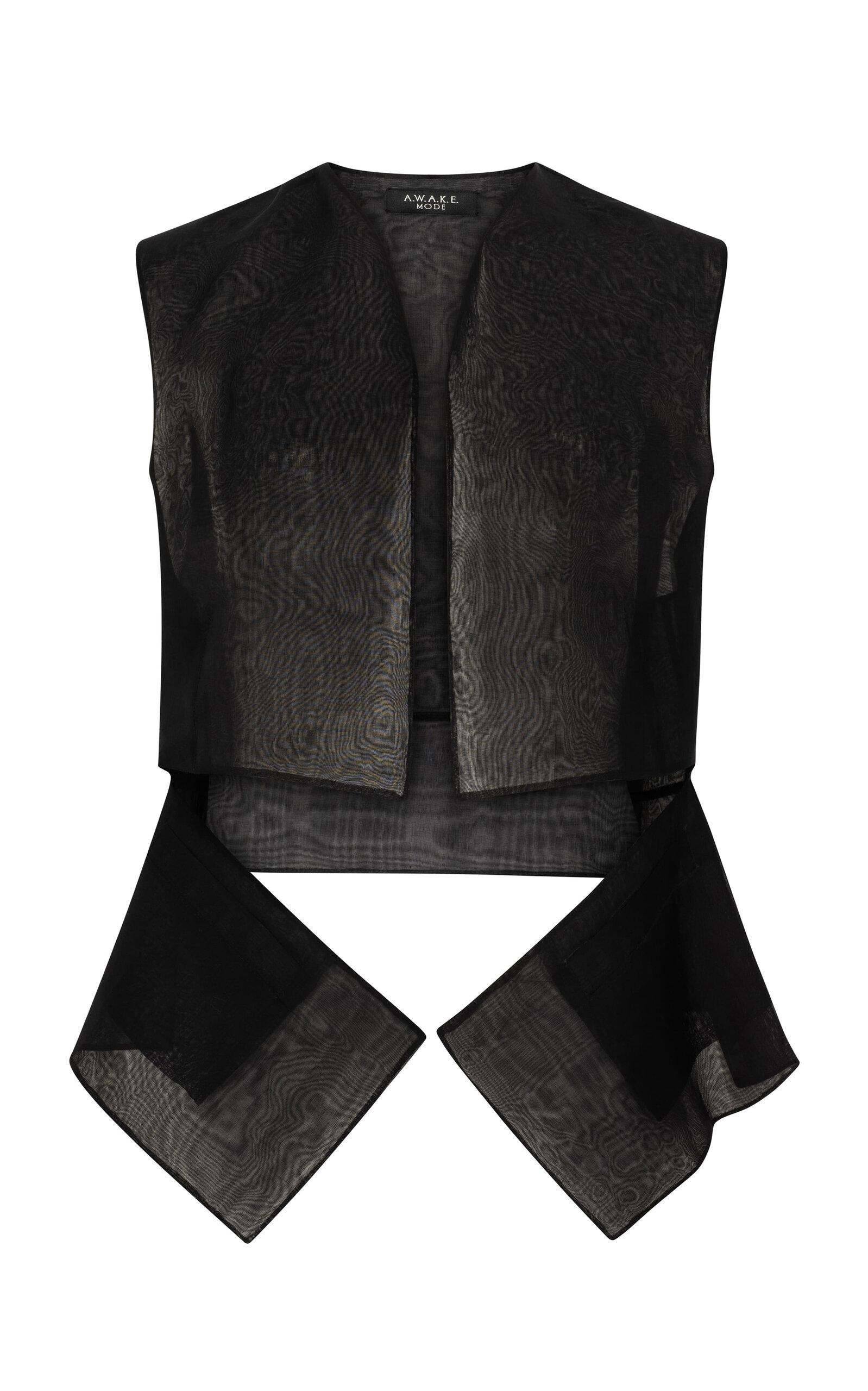 Oversized SIlk Vest
