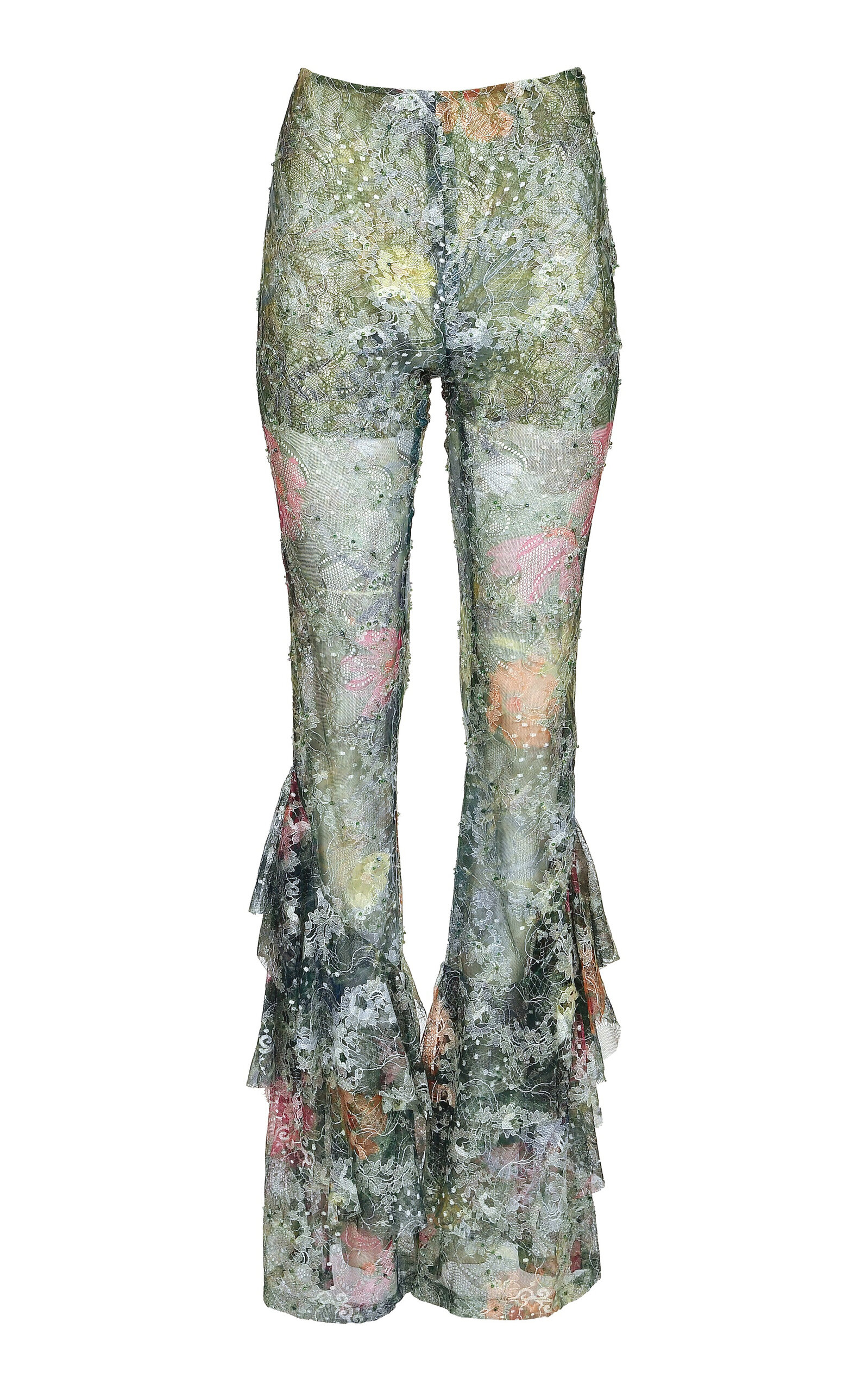 Francesca Miranda Elipse Lace Pants - Moda Operandi