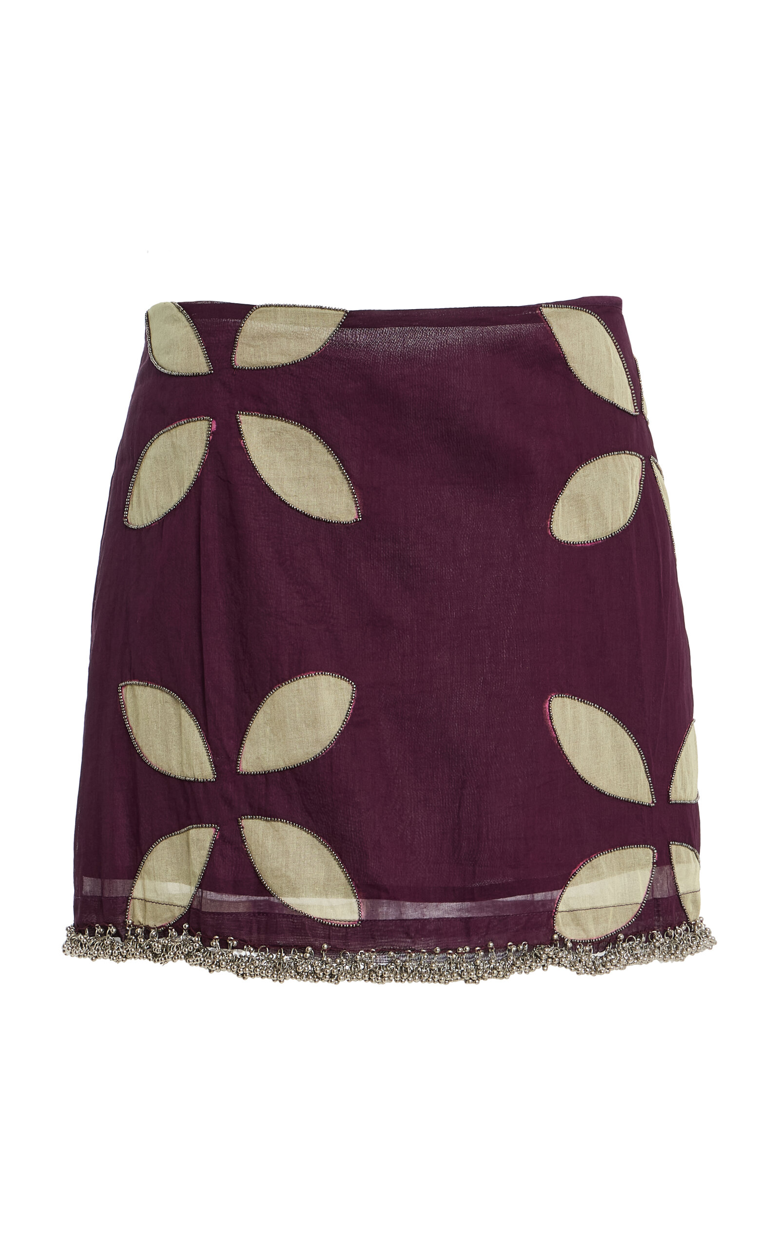 Chan Luu Cotton Mini Skirt - Moda Operandi
