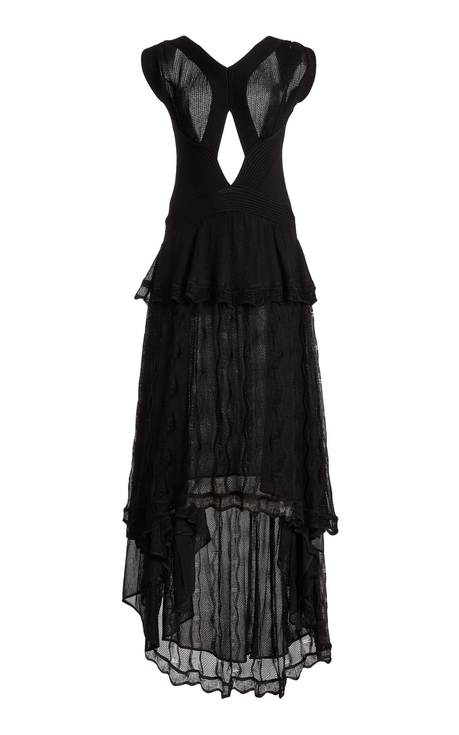 Lanvin Band-Detail Backless Maxi Dress - Moda Operandi