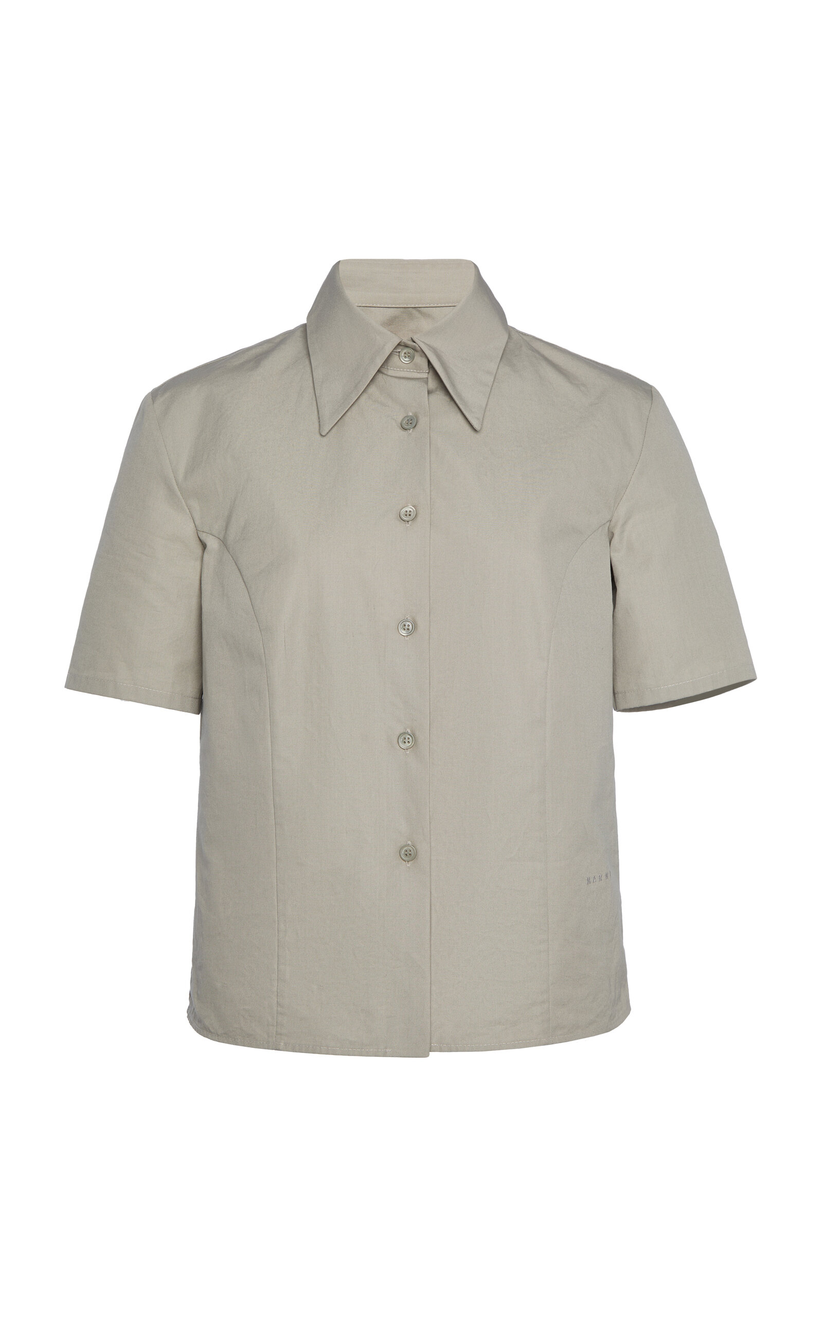 Button-Up Cotton Shirt