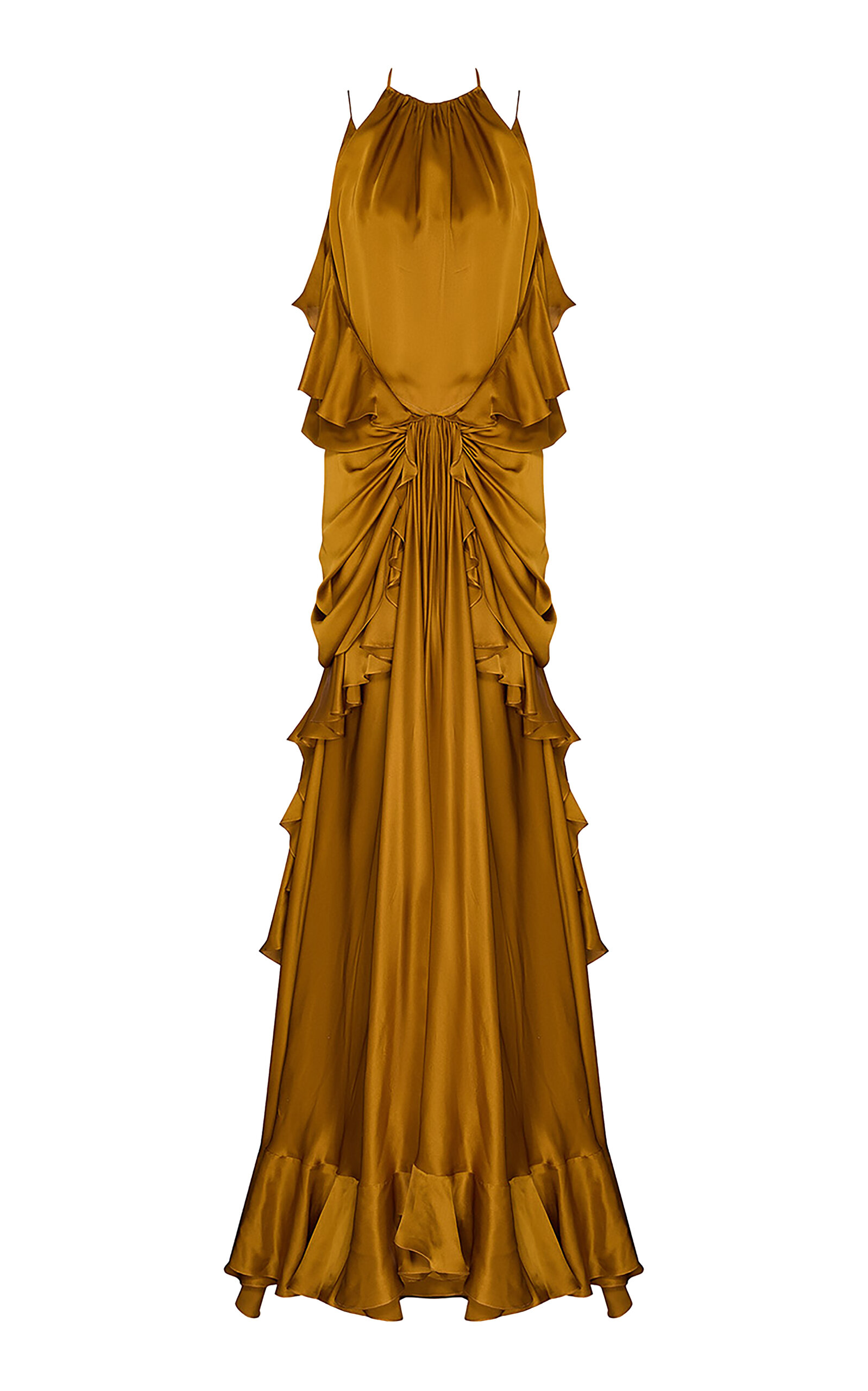 Motion Draped Maxi Dress