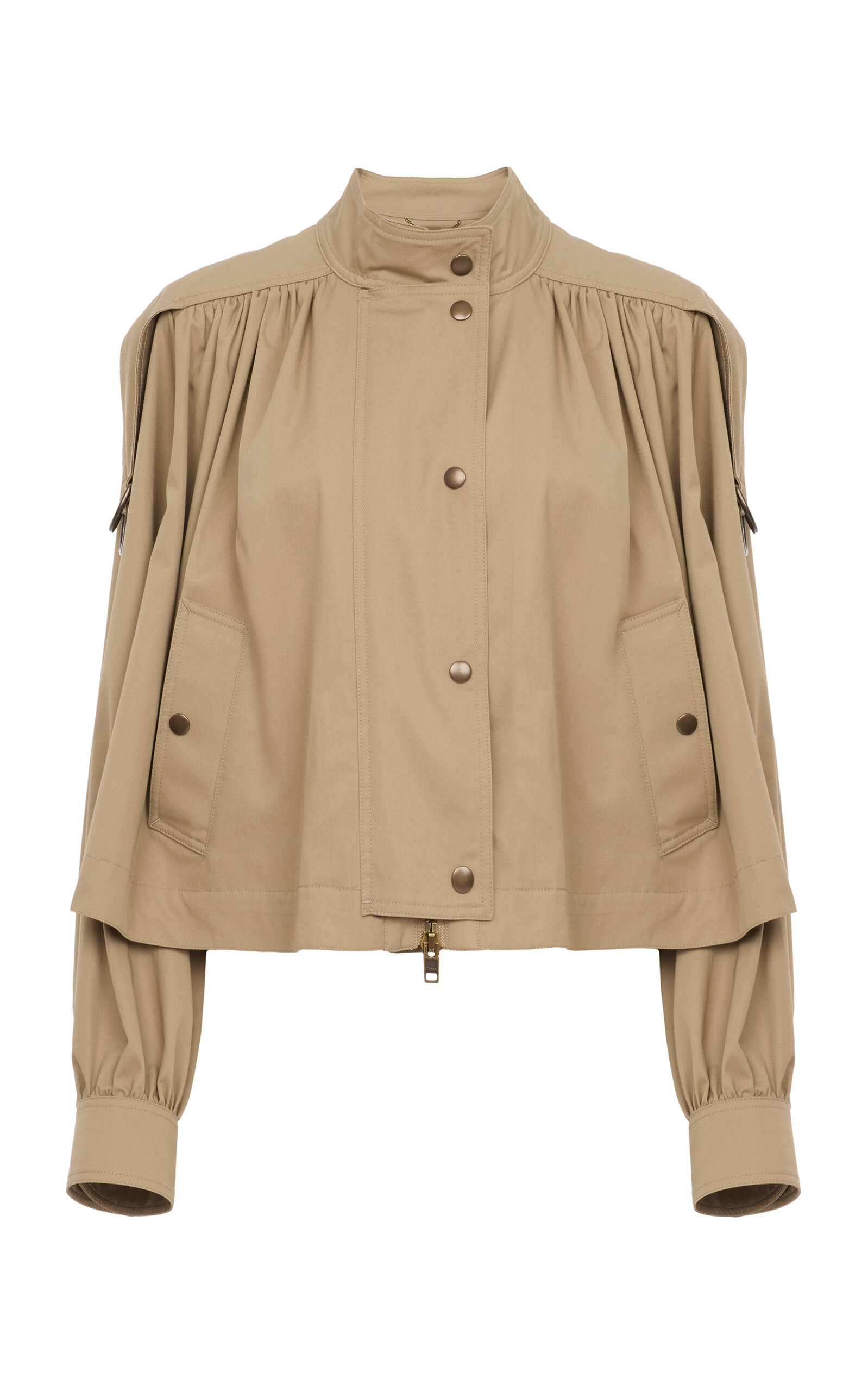 Chloé Cotton A-Line Jacket - Moda Operandi