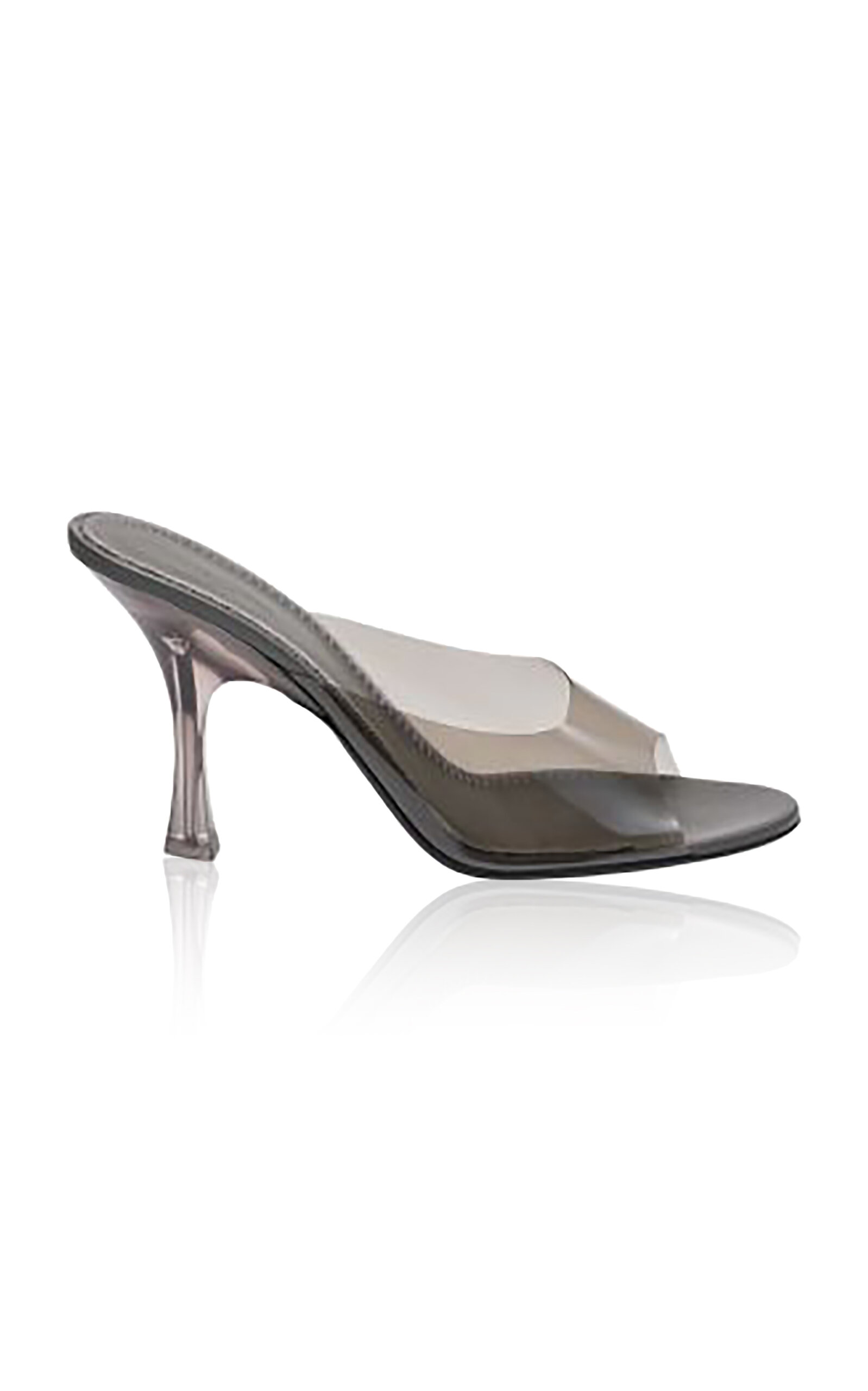 Magda Butrym Grey Plexi Heels - Moda Operandi