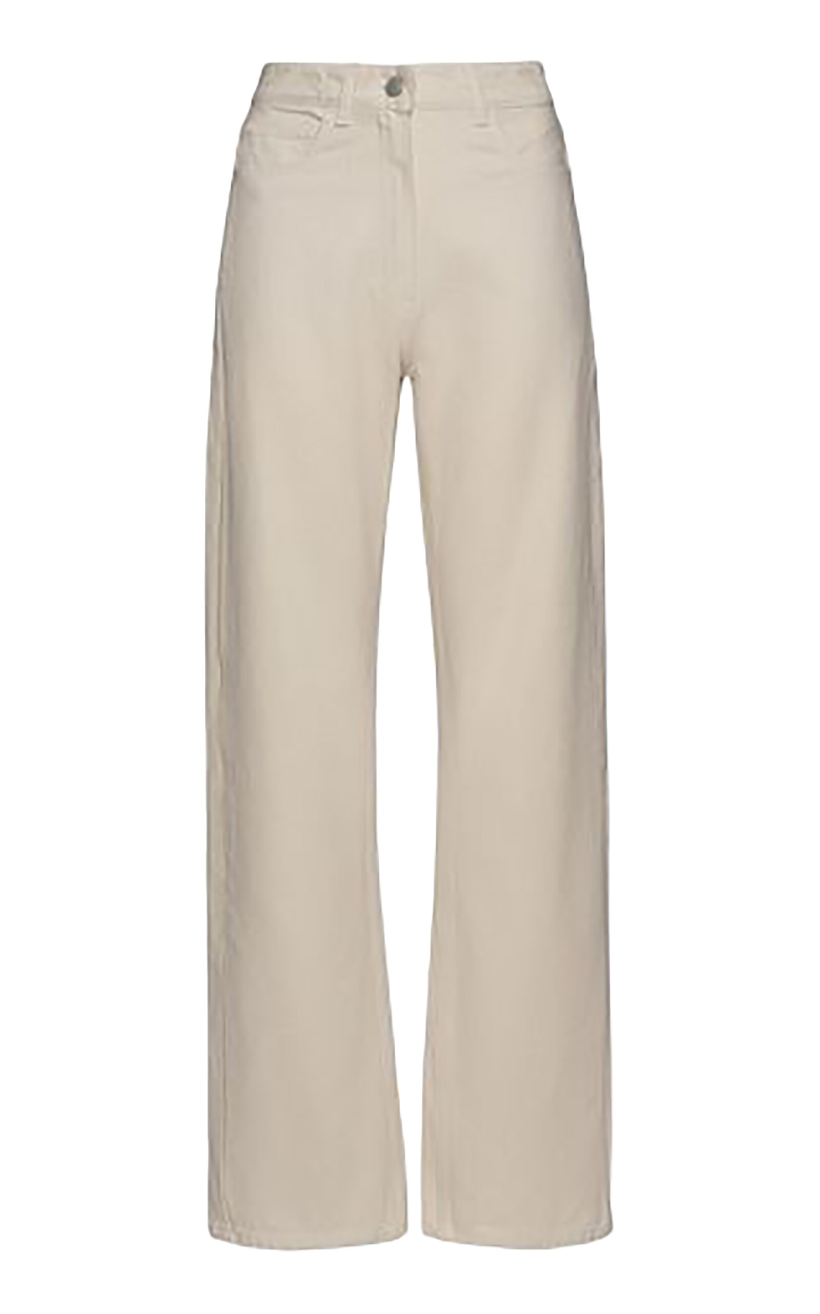 Magda Butrym Mid-Rise Denim Wide-Leg Jeans - Moda Operandi