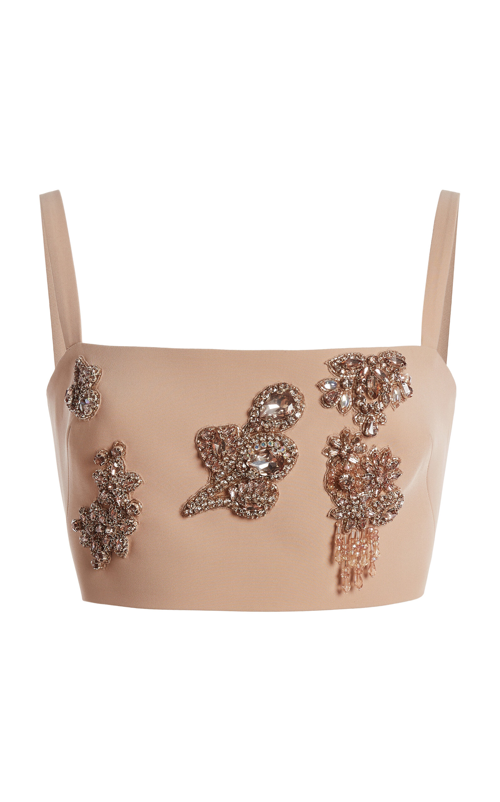 Embroidered Crop Top