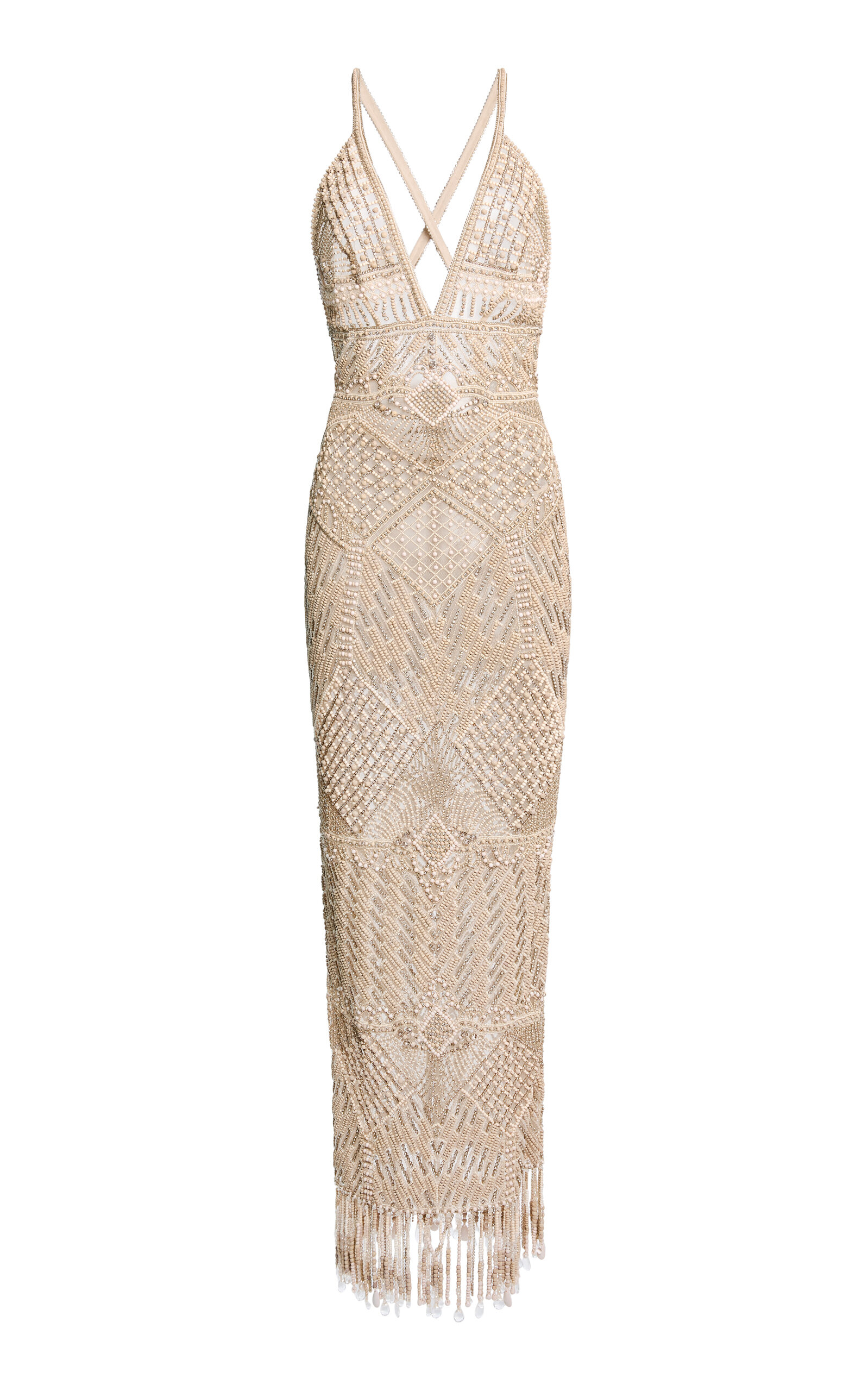 Beaded Midi Dress