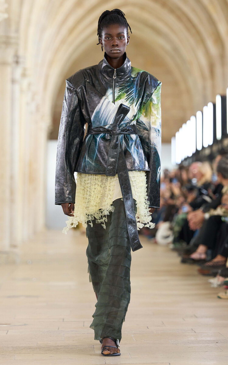 Aje Sadia Jacket In Print