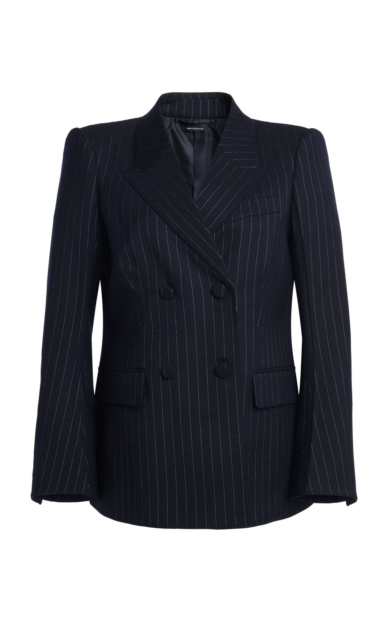 Soho Double-Breasted Wool Blazer