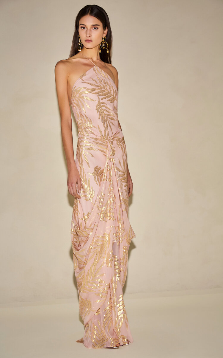 Alexis Lavinia Jacquard Maxi Dress - Moda Operandi