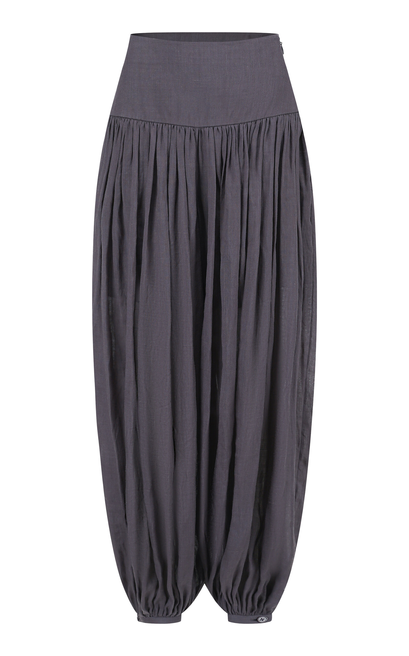 Harem Chiffon Wide-Leg Pants