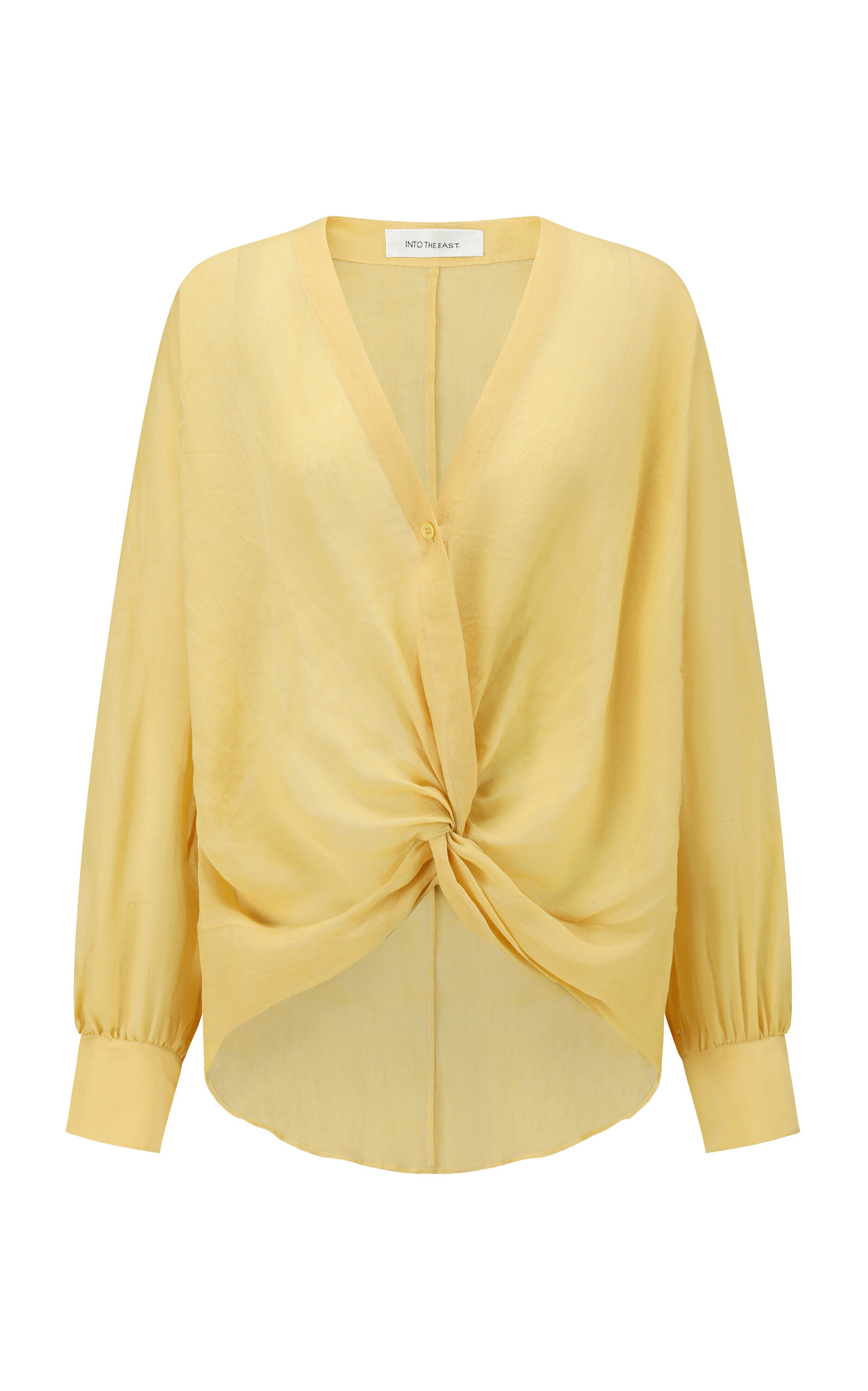 Gardenia Twist Twill Top