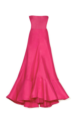 fuchsia gown