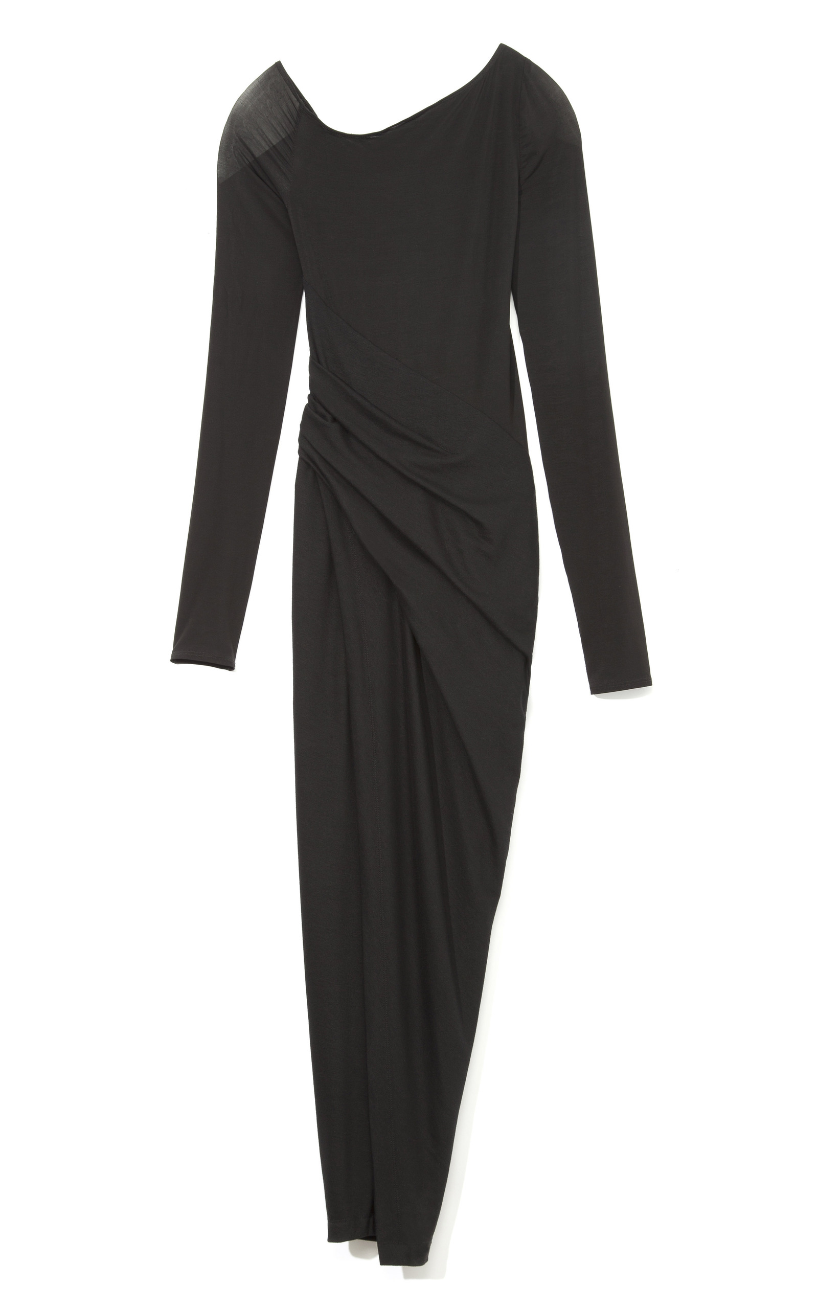 Spiral Draped Body Dress By Donna Karan Moda Operandi