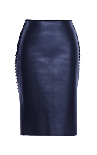 3D Filter Leather Skirt by Dion Lee | Moda Operandi