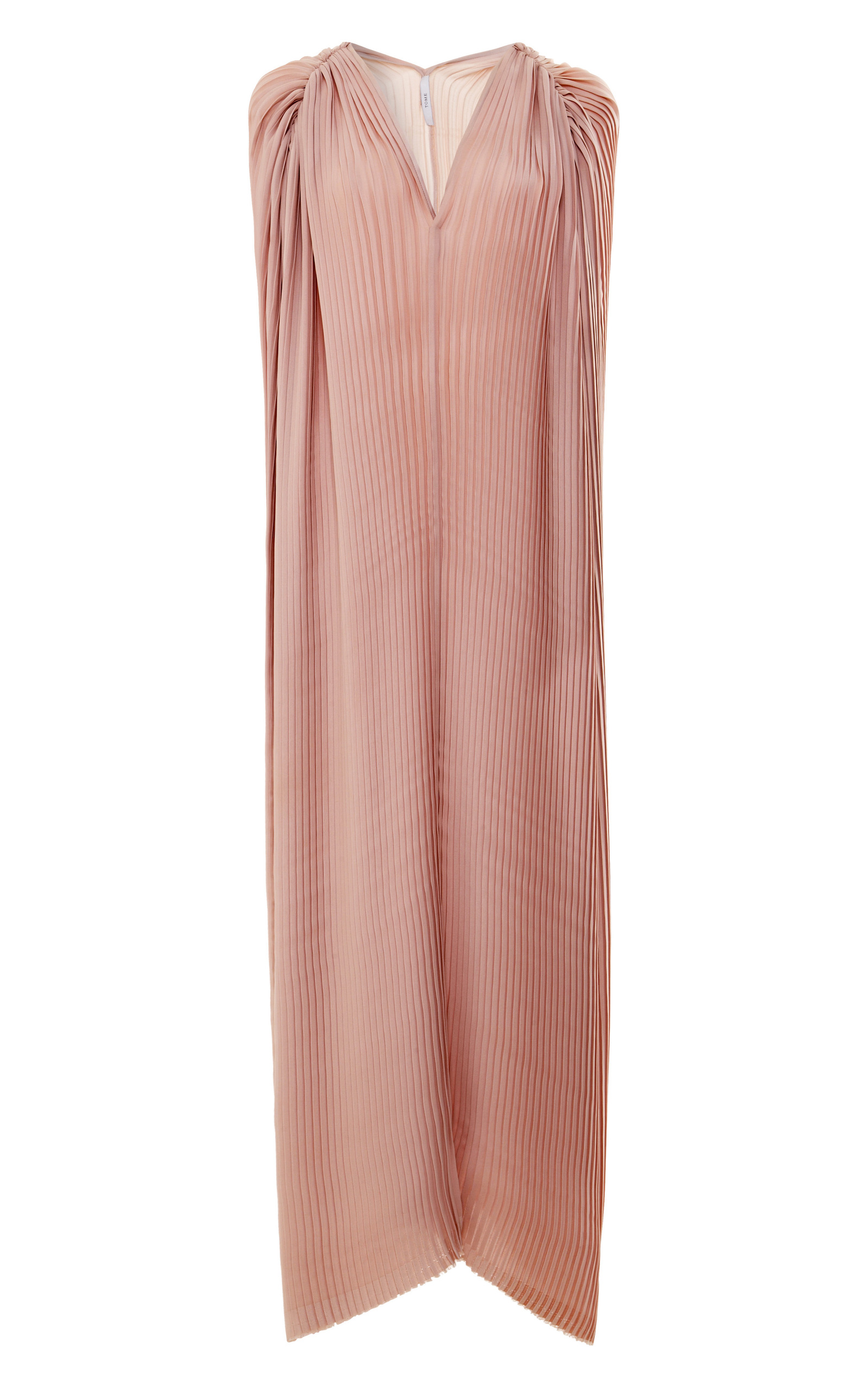 pleated kaftan