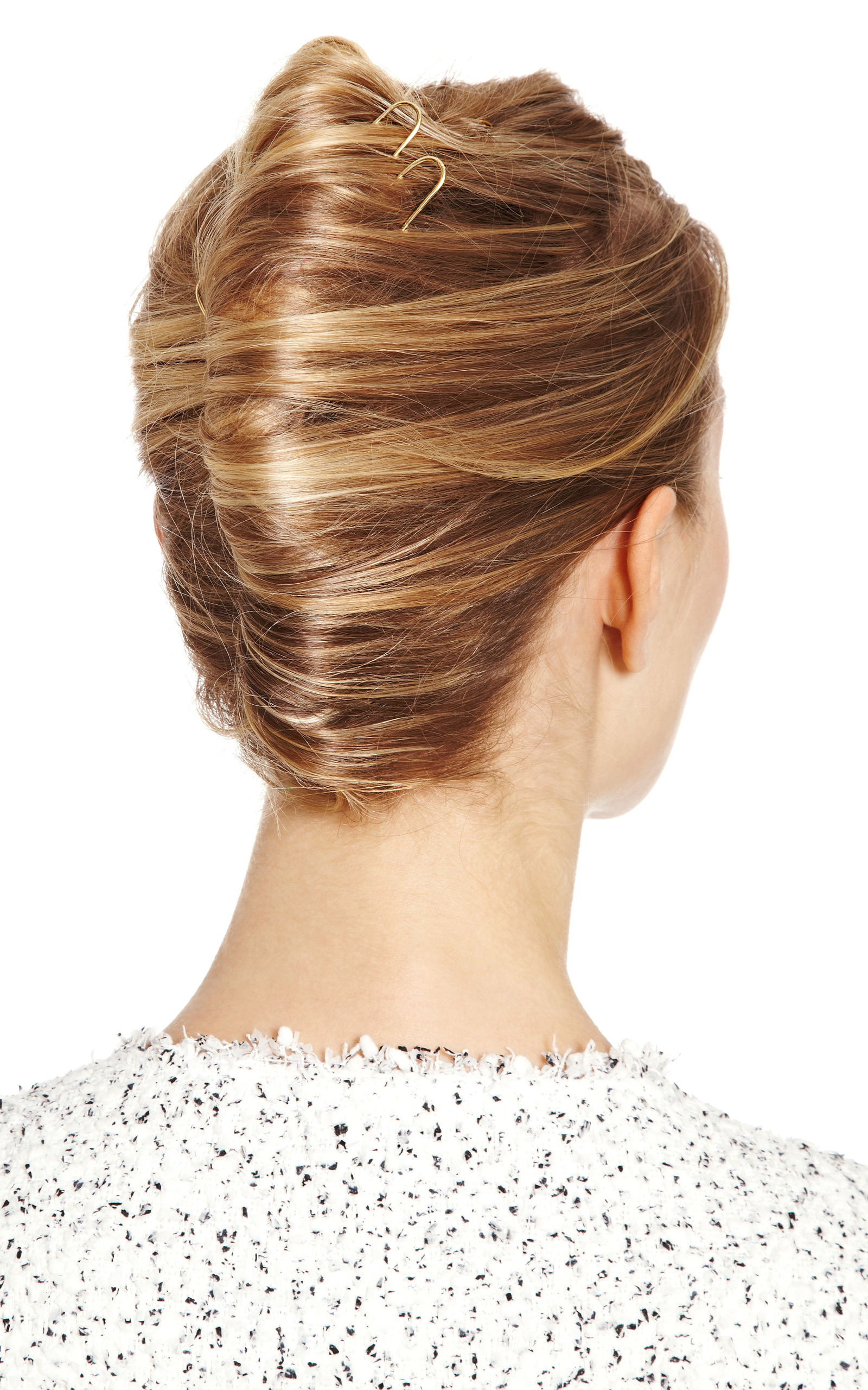 French Hair Pins In 18k Yellow Gold By Coleoptere Moda Operandi