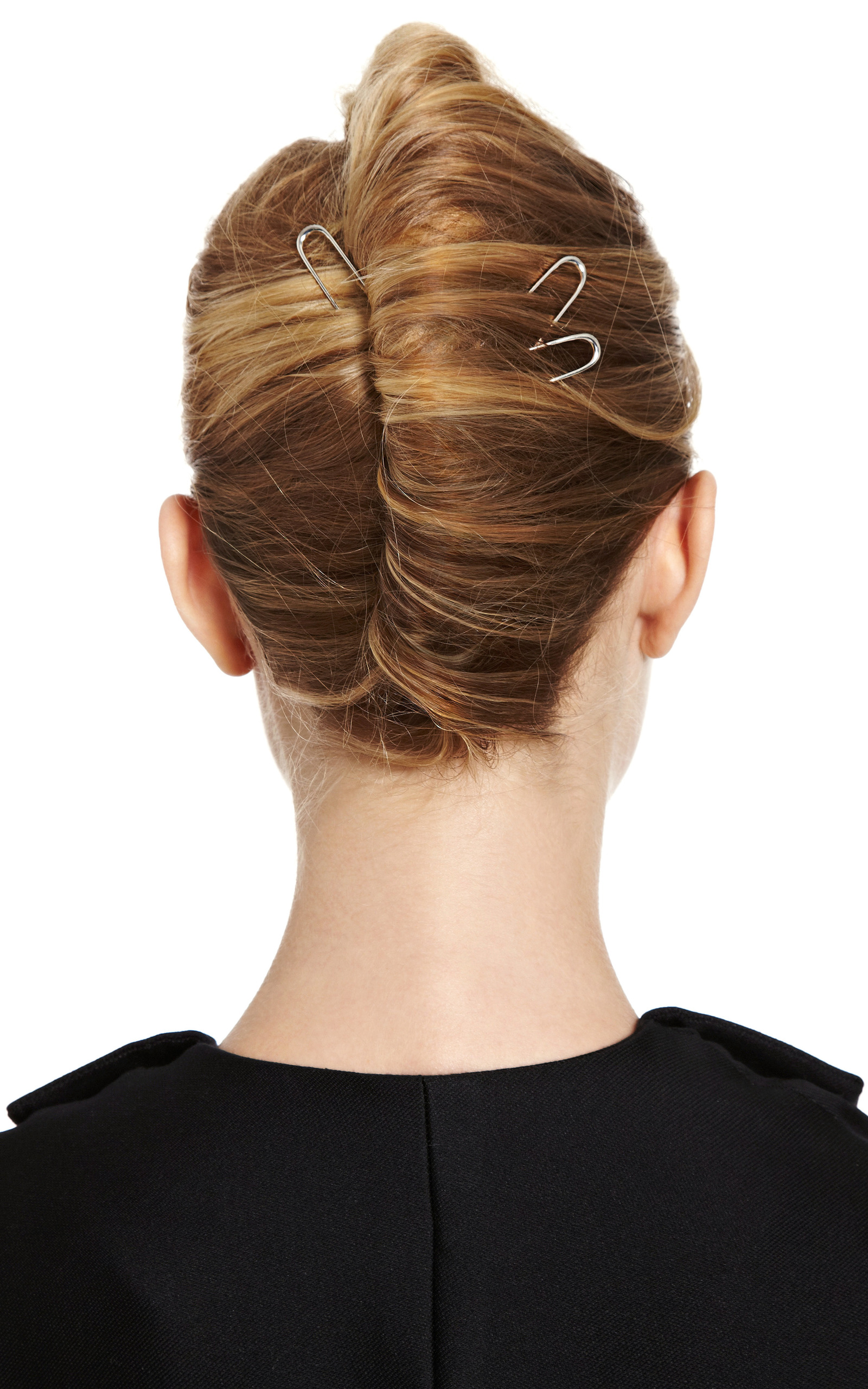 French Hair Pins In Platinum With Diamonds By Moda Operandi