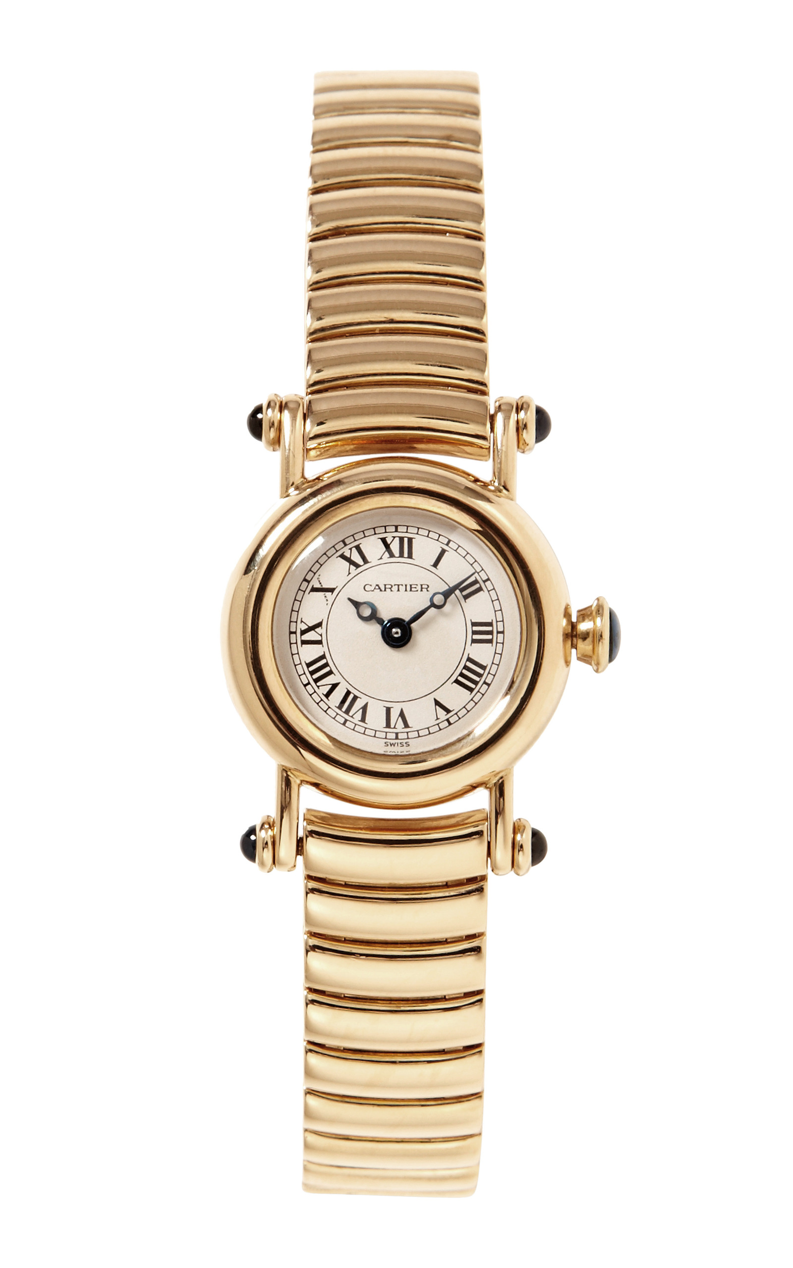 Cartier 18K Yellow Gold Ladies Diablo Watch From | Moda Operandi
