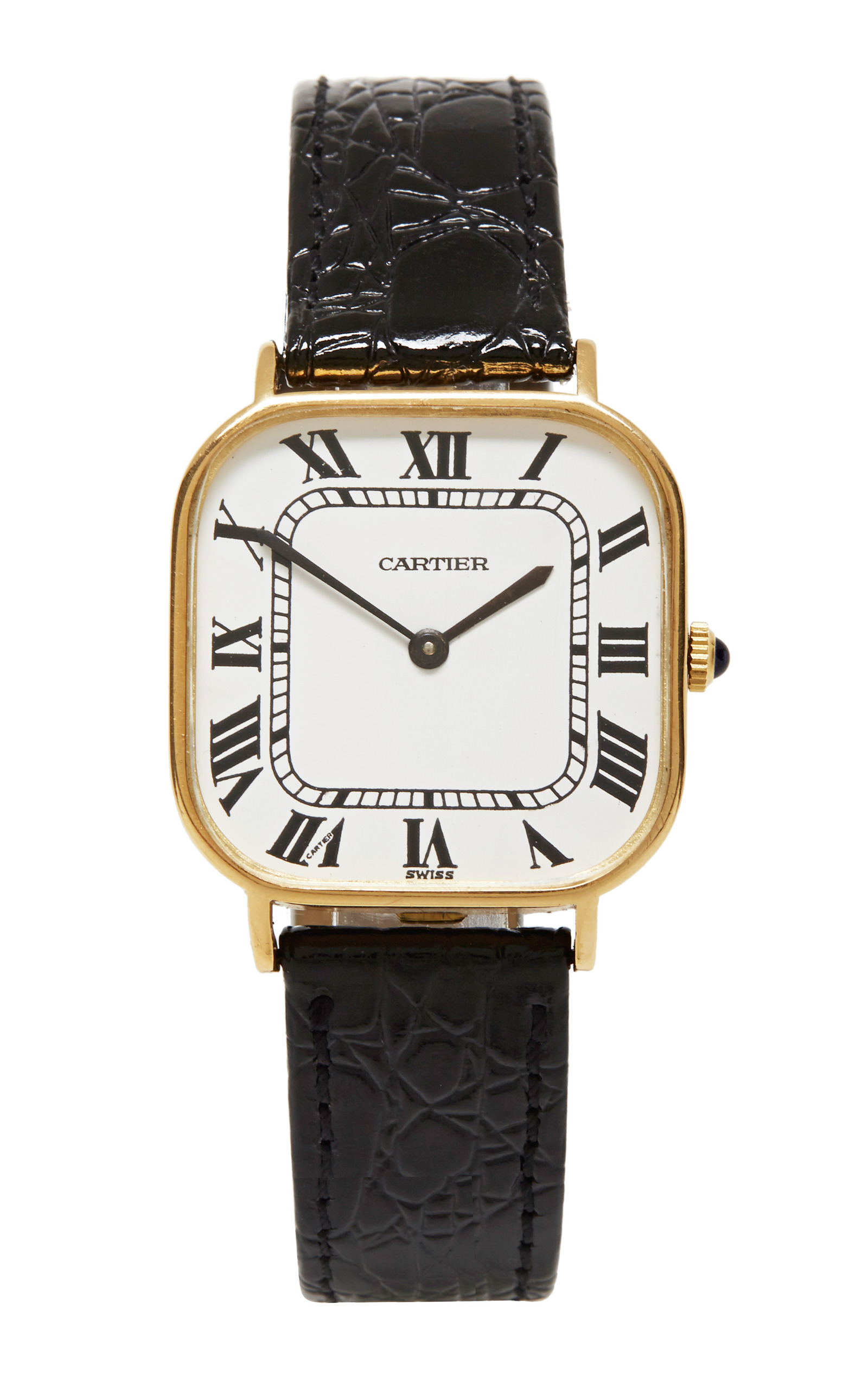 cartier mens square watch