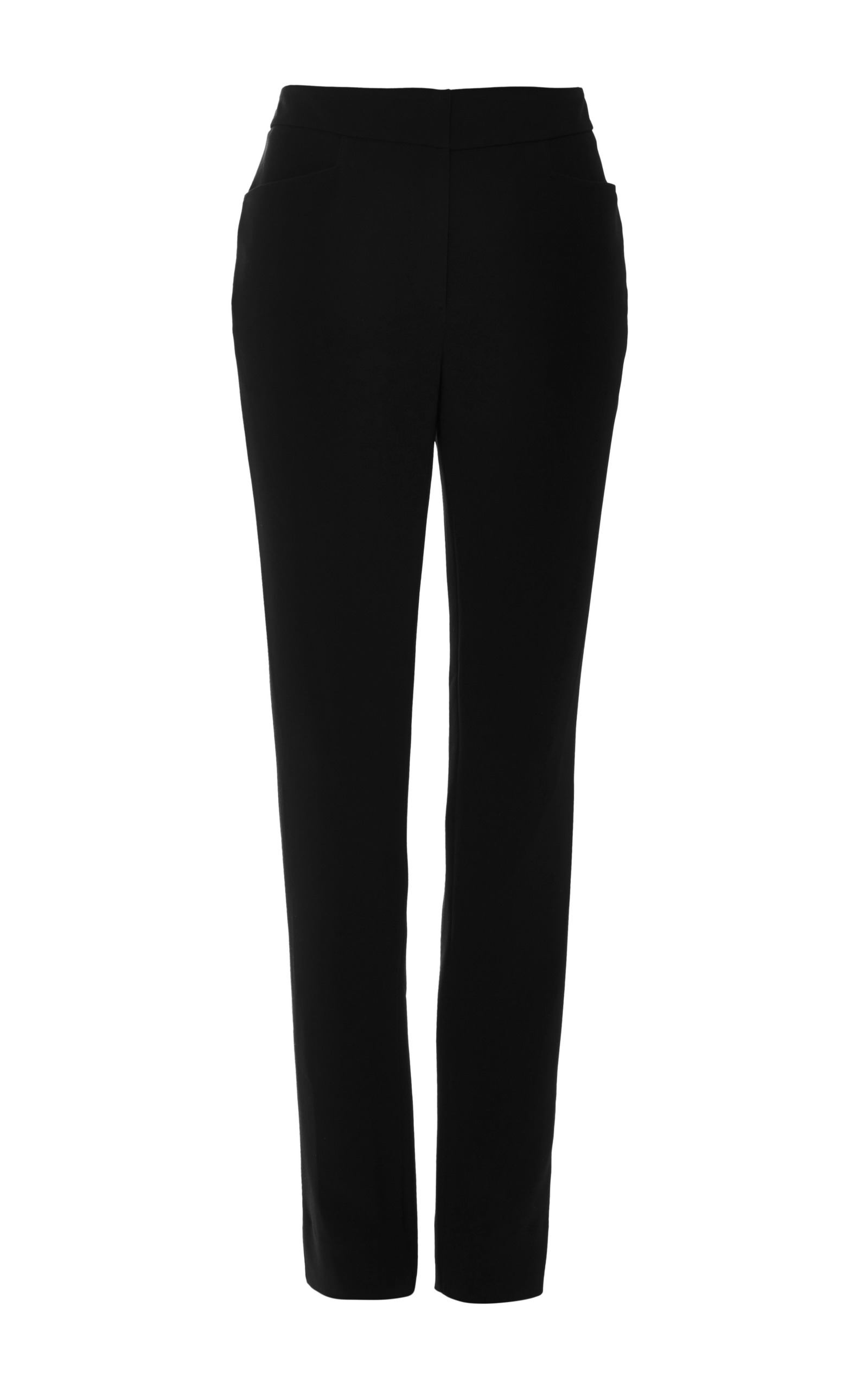 crepe cigarette pants