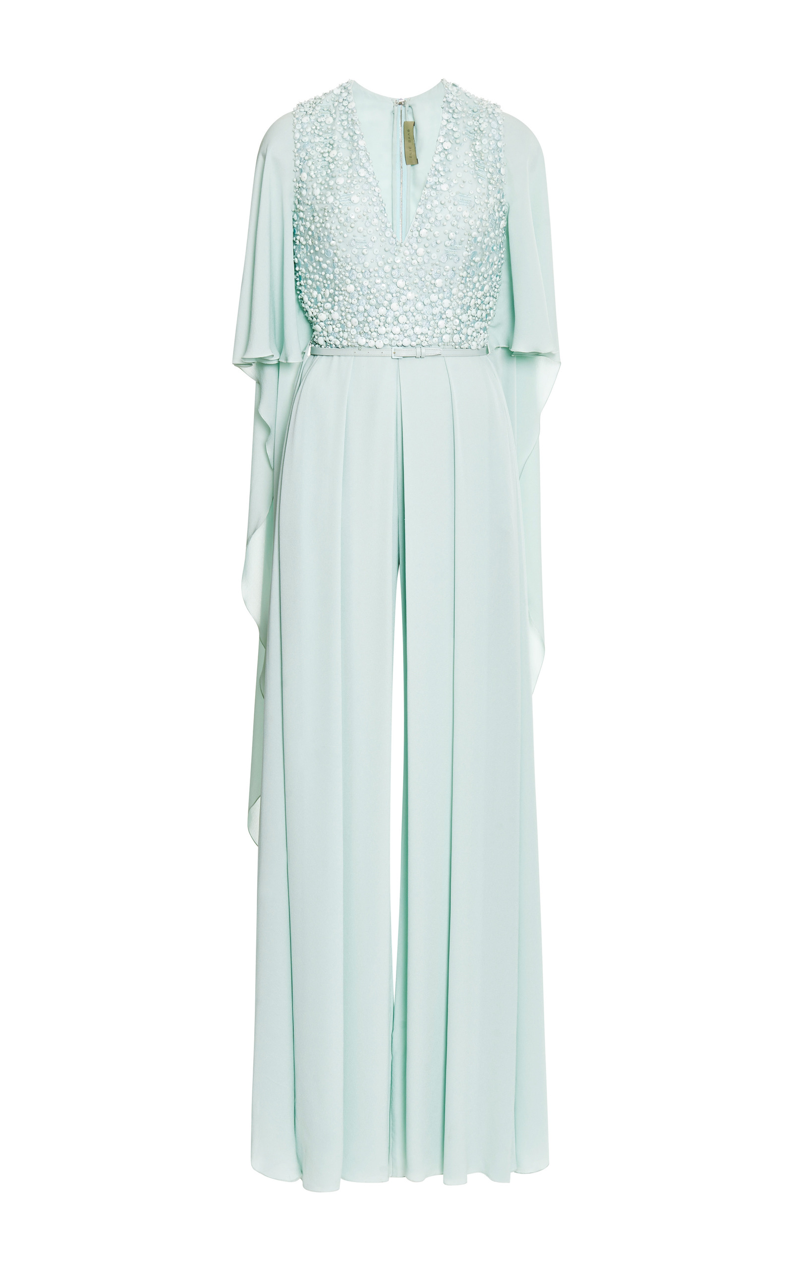 cape wide leg jumpsuit