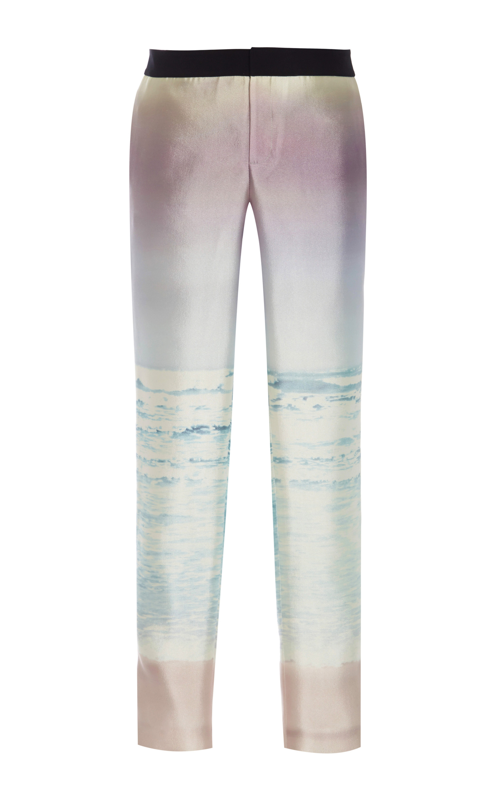 Luminous Sunrise Printed Scuba Pant by Monique Moda Operandi