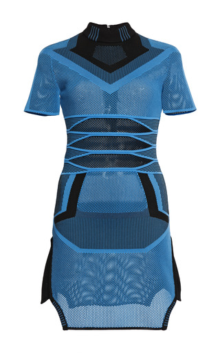Air Force Bi Color Mesh Tee Dress With Engineered | Moda Operandi